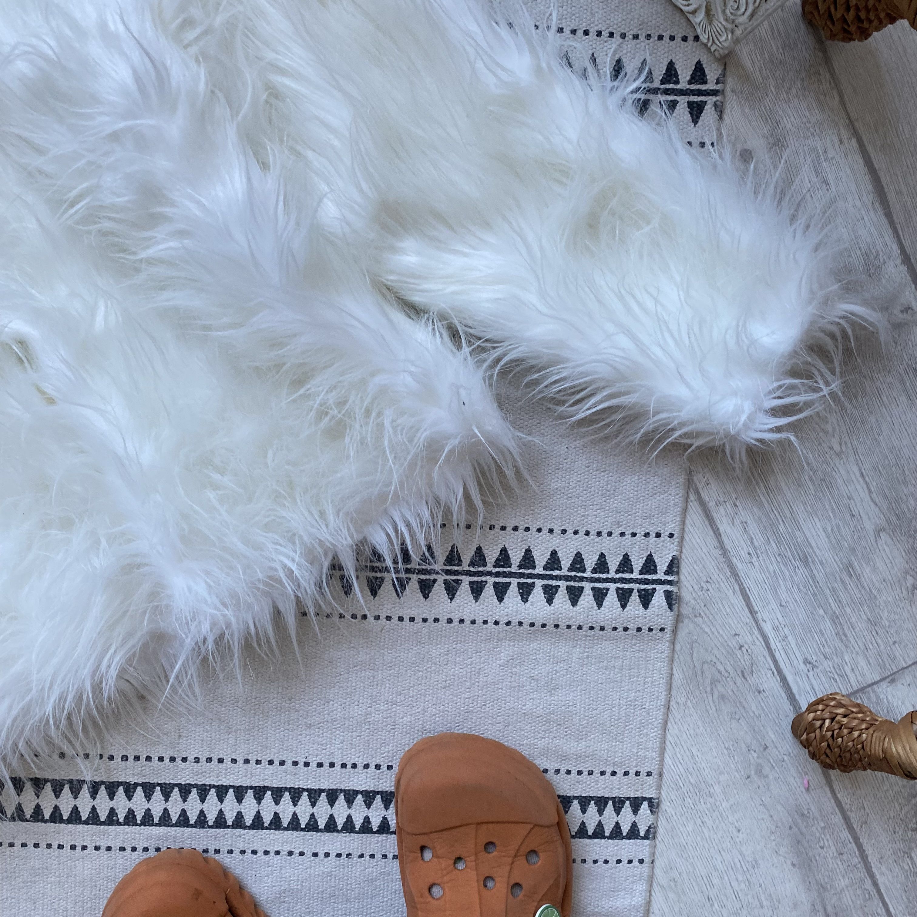Beauty Beast Y2K Japanese Faux Fur Light Jacket Fluffy Afgan Penny Lane Size M / US 6-8 / IT 42-44 - 2 Thumbnail