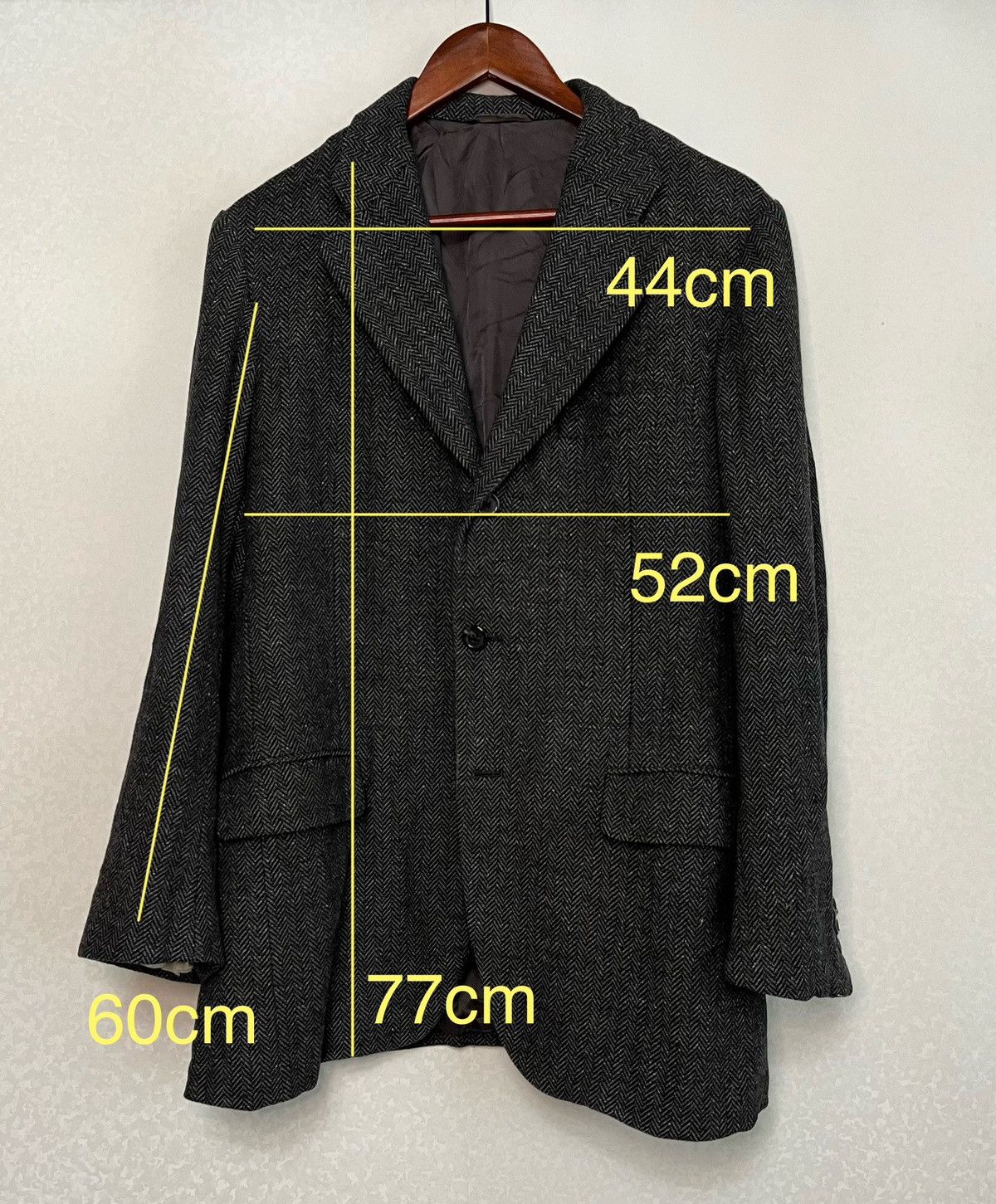 Burberry Vintage Burberrys wool classic blazer jacket Size 48R - 9 Thumbnail