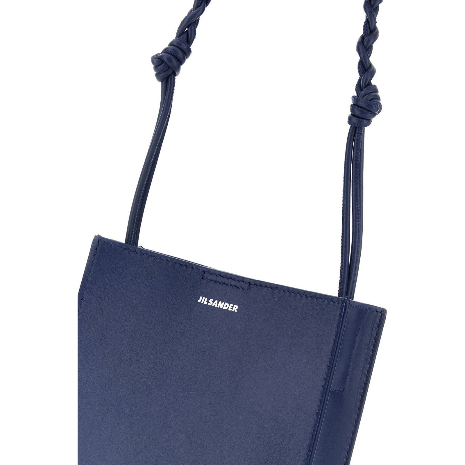 Jil Sander JIL SANDER Tangle Small Blue Leather Shoulder Bag New Size ONE SIZE - 4 Thumbnail