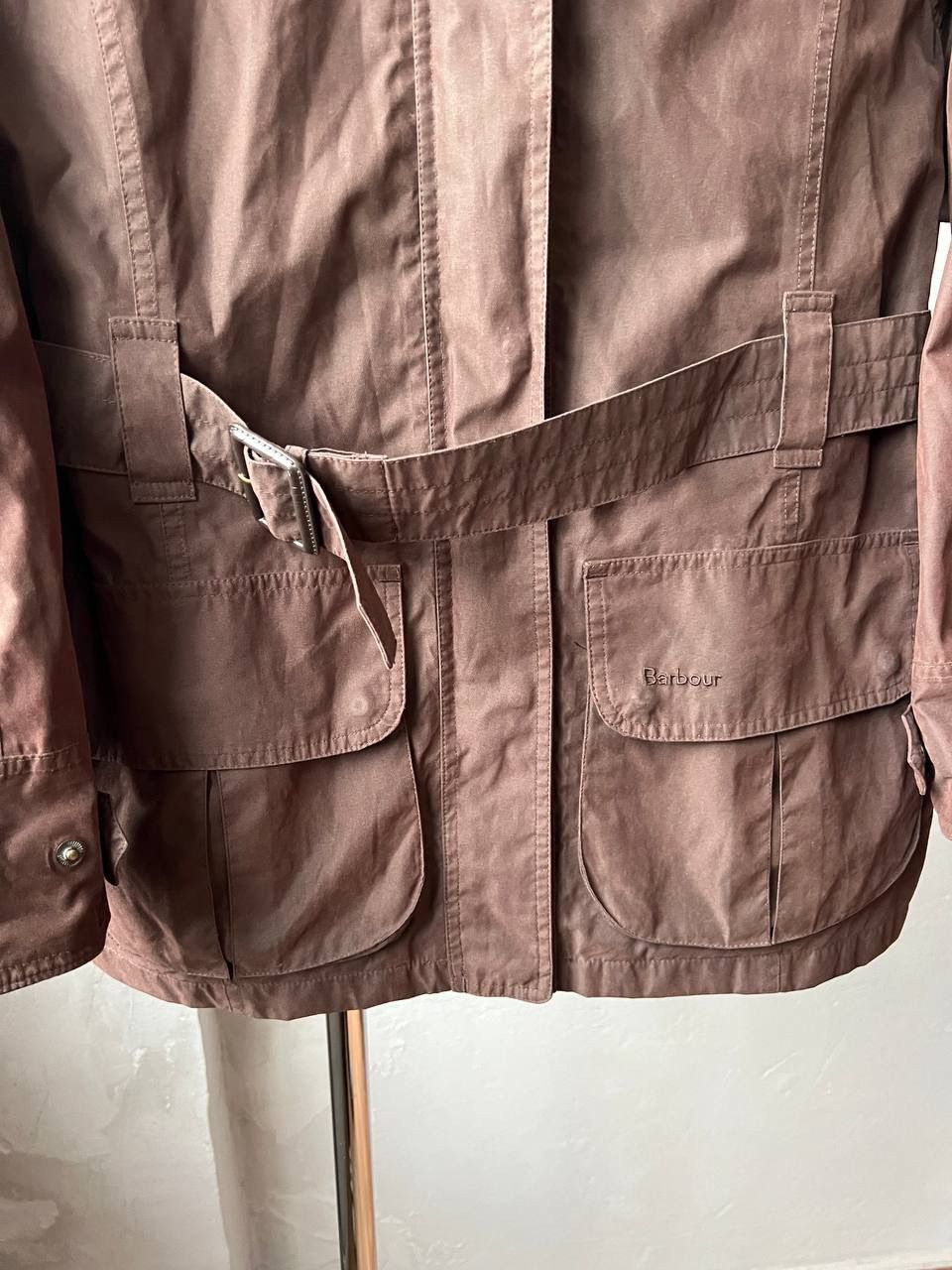 Barbour BARBOUR WETERPROOF BREATHABLE BROWN WOMEN FULL ZIP JACKET 12 Size M / US 6-8 / IT 42-44 - 6 Thumbnail