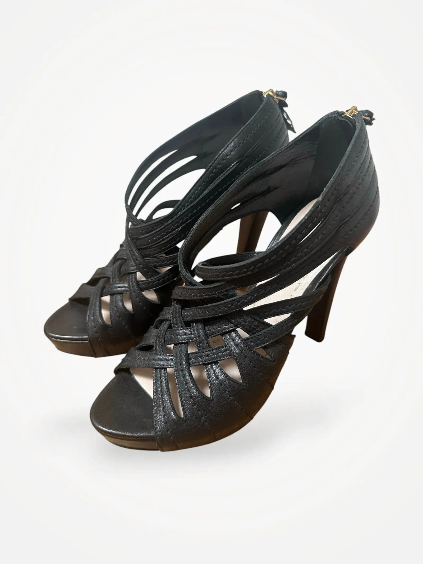 Miu Miu Miu Miu Calature Donna Nappa Washed 5 Heels Size US 9.5 / IT 39.5 - 1 Thumbnail