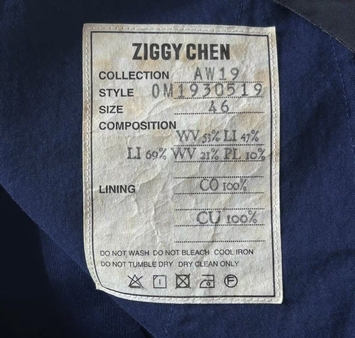 Ziggy Chen Ziggy Chen 19aw Slashed Raw Hem Trousers K4 Size US 30 / EU 46 - 9 Thumbnail