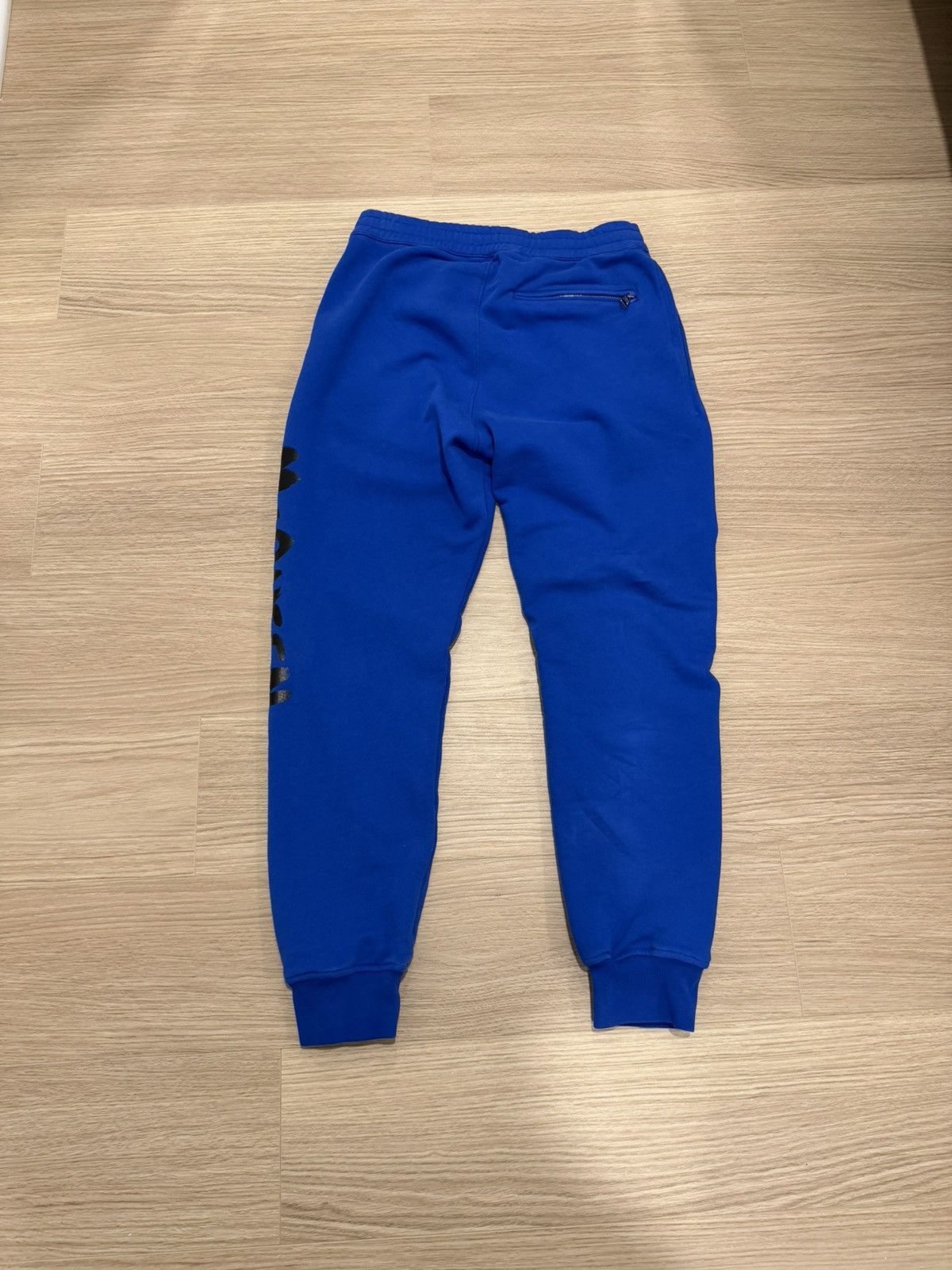 Alexander McQueen Alexander Mcqueen Jogger Sweatpants Blue/Black - Small Size US 30 / EU 46 - 5 Thumbnail
