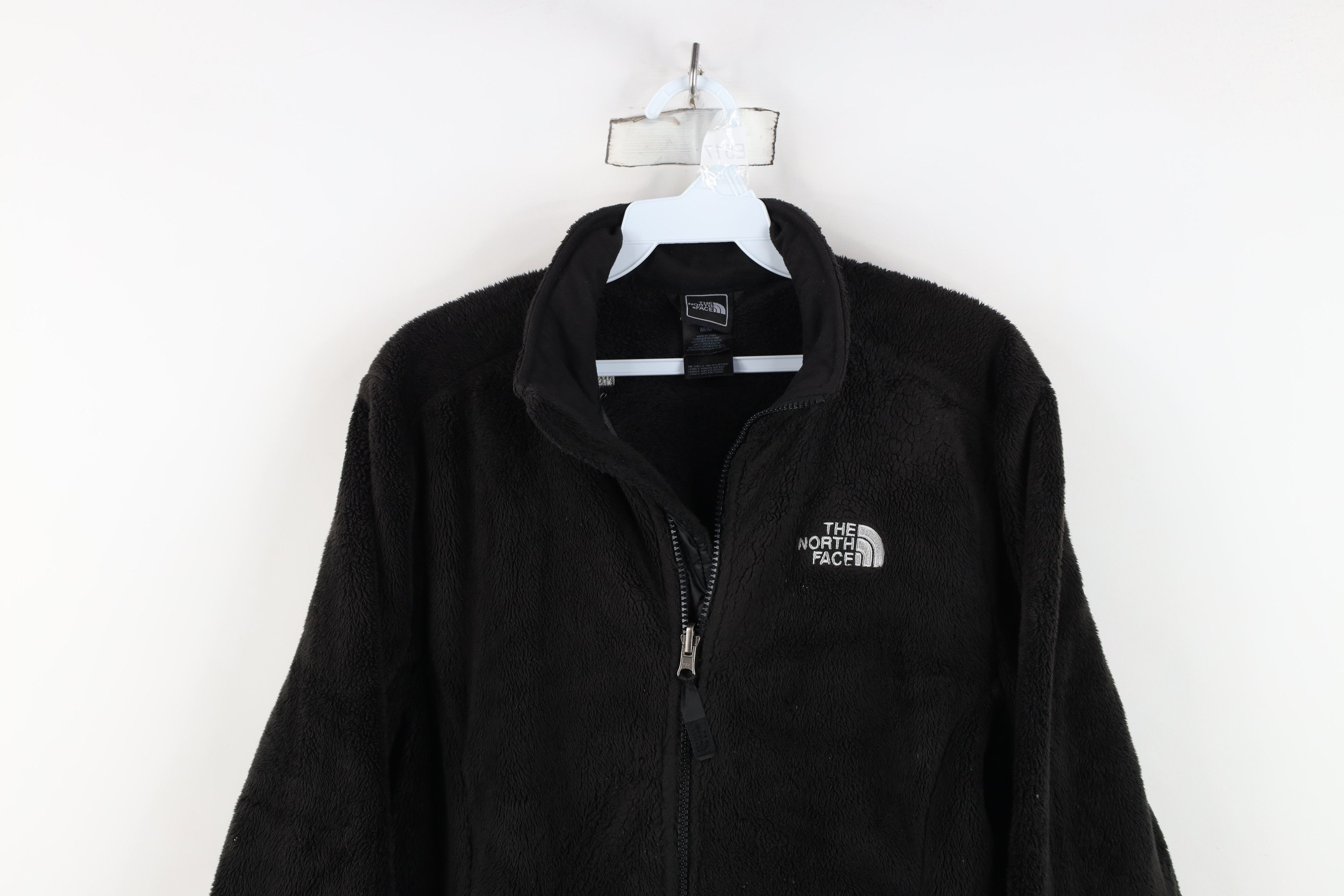 The North Face The North Face Spell Out Deep Pile Fleece Shag Jacket Black Size M / US 6-8 / IT 42-44 - 2 Thumbnail