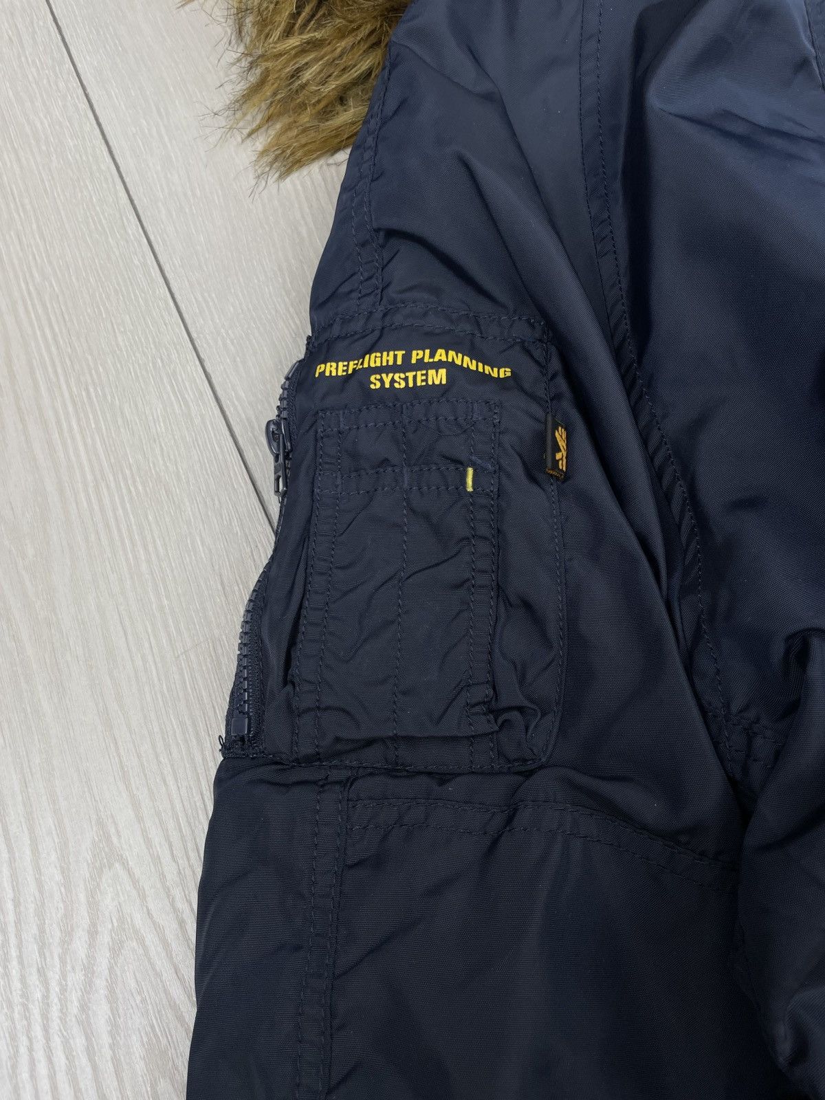 Alpha Industries Alpha Industrial Men’s N 2B Parka Jacket Navy Size M Size US M / EU 48-50 / 2 - 12 Thumbnail