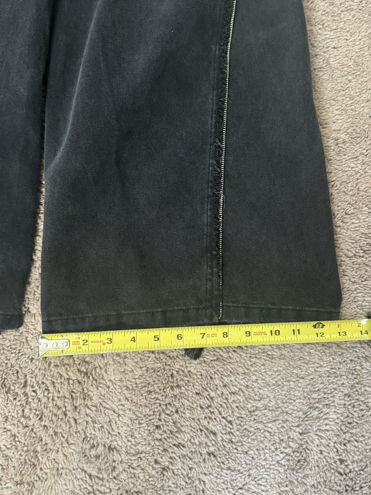 Japanese Brand black jeans with adjustable flare Size US 40 / EU 56 - 4 Thumbnail