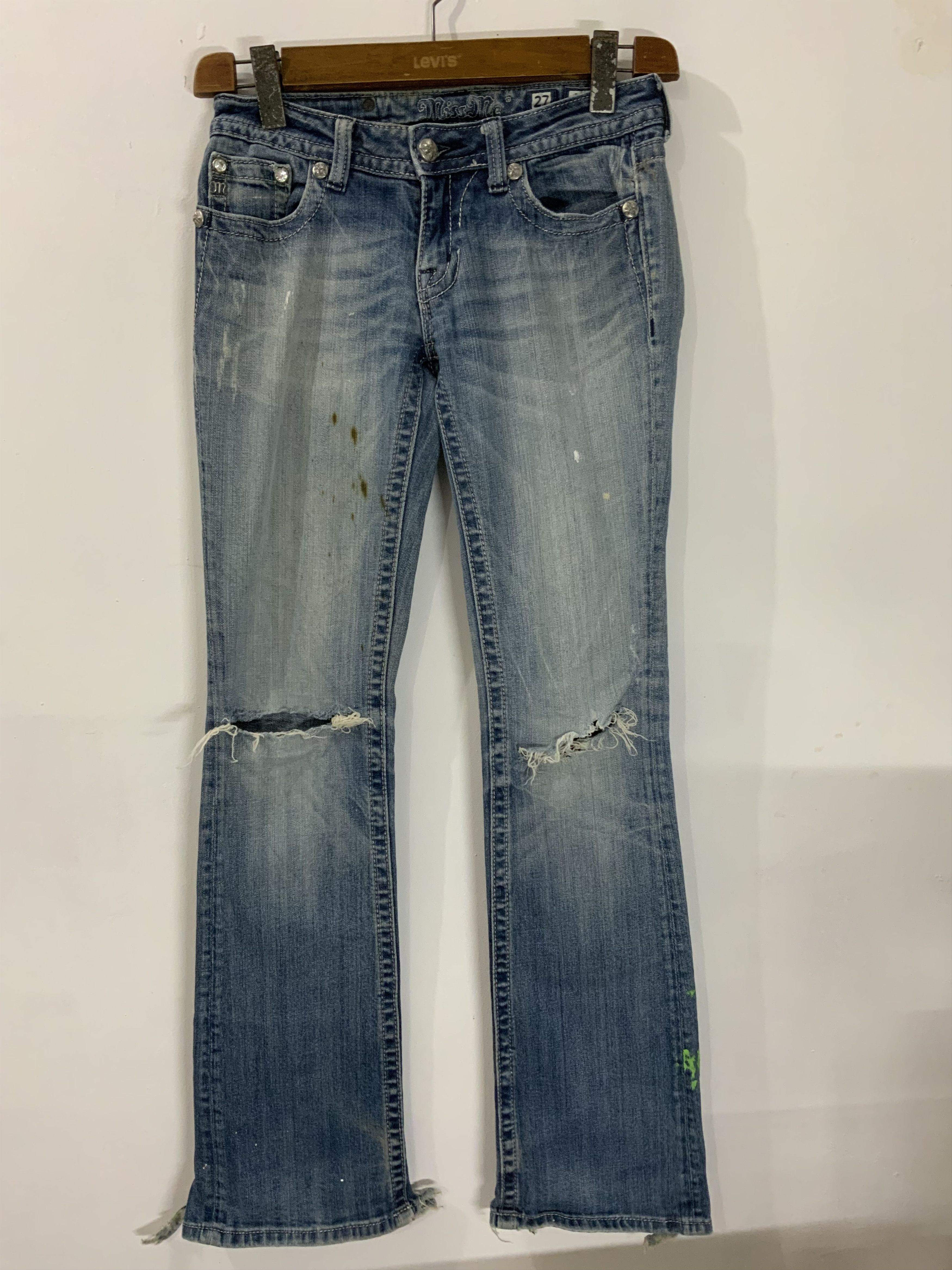 Miss Me Miss Me Boot Cut Denim Size 27" / US 4 / IT 40 - 3 Thumbnail