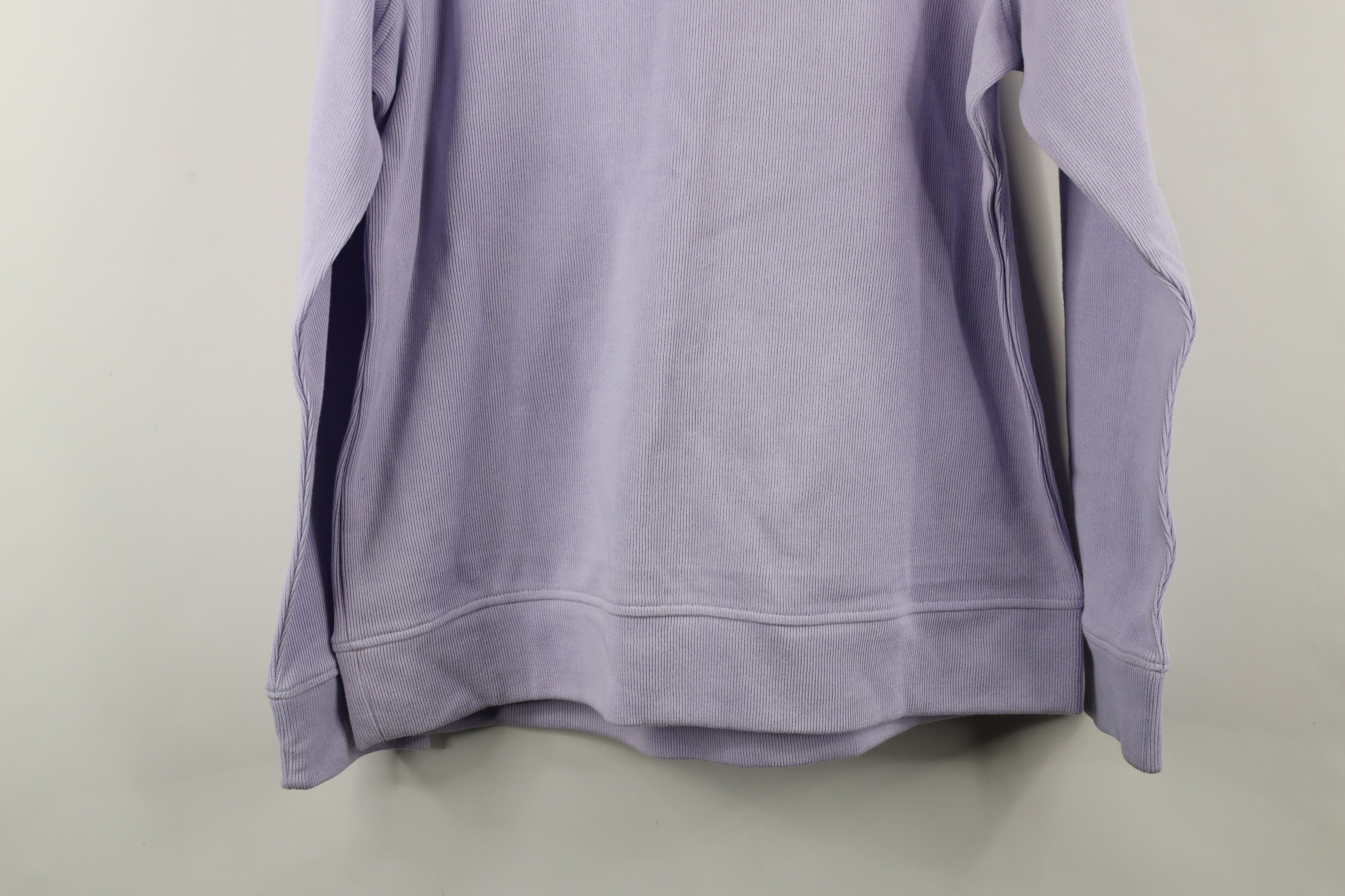 Duluth Trading Company × Vintage New Duluth Trading Co Ribbed Knit Crewneck Sweater Purple Size L / US 10 / IT 46 - 11 Thumbnail