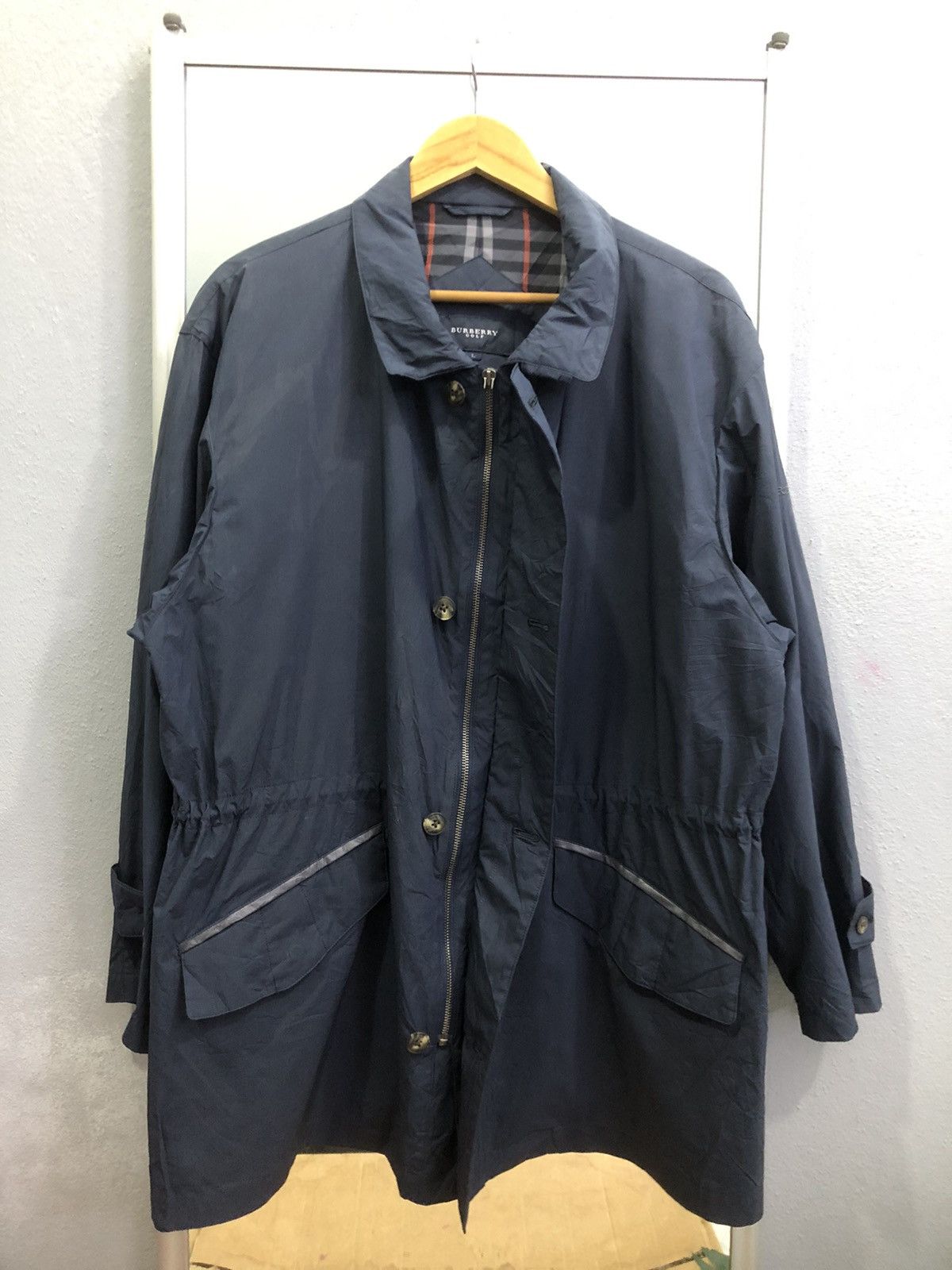 Burberry Vintage Burberry Golf Jacket Nova Check Lining Size US L / EU 52-54 / 3 - 8 Thumbnail