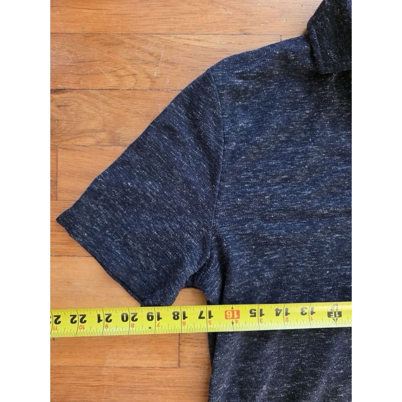 Reiss REISS Men Elegant Short Button T-Shirt Size M black A001031 Size US M / EU 48-50 / 2 - 4 Thumbnail