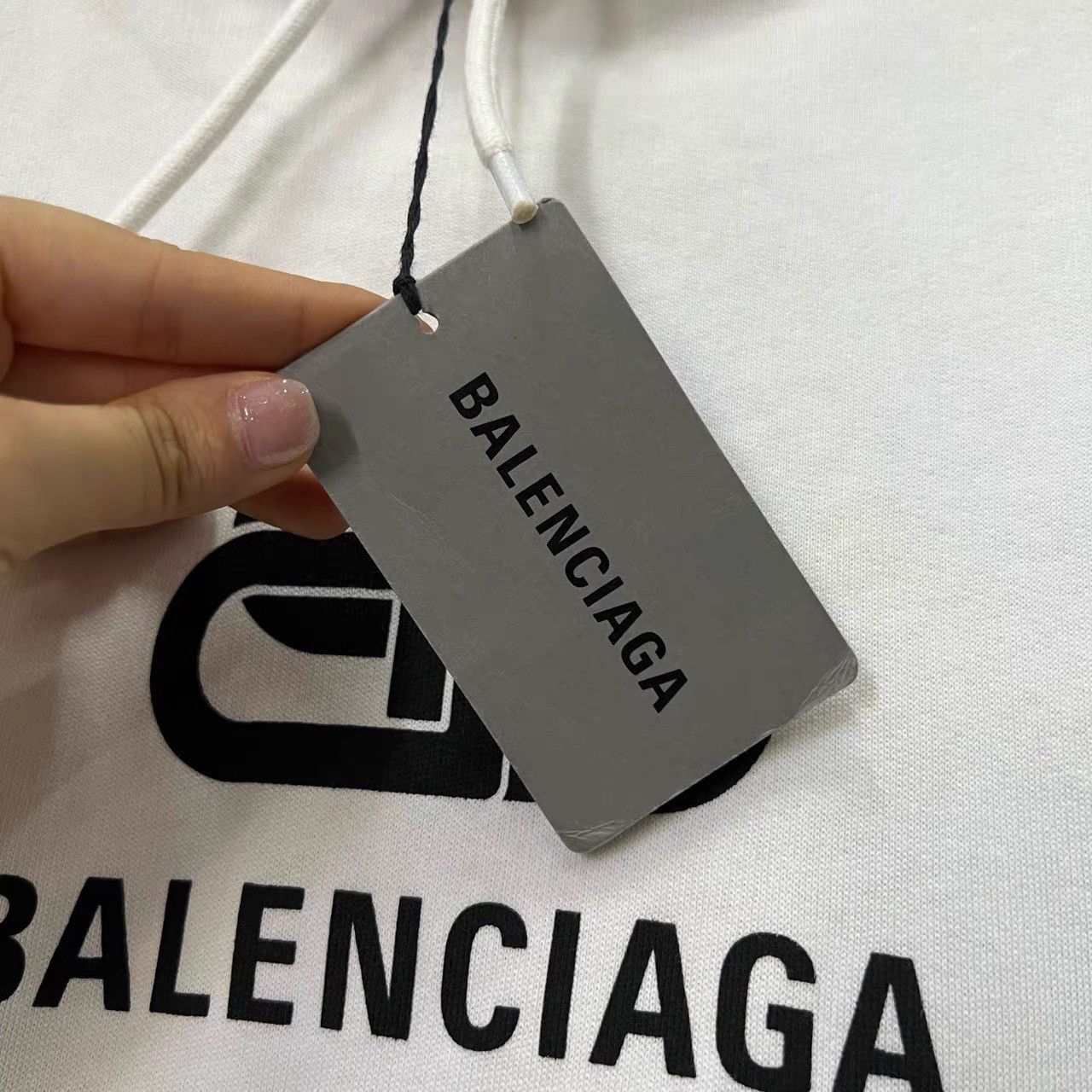 Balenciaga Balenciaga Buckle Logo Hoodie K28 Size US XS / EU 42 / 0 - 4 Thumbnail
