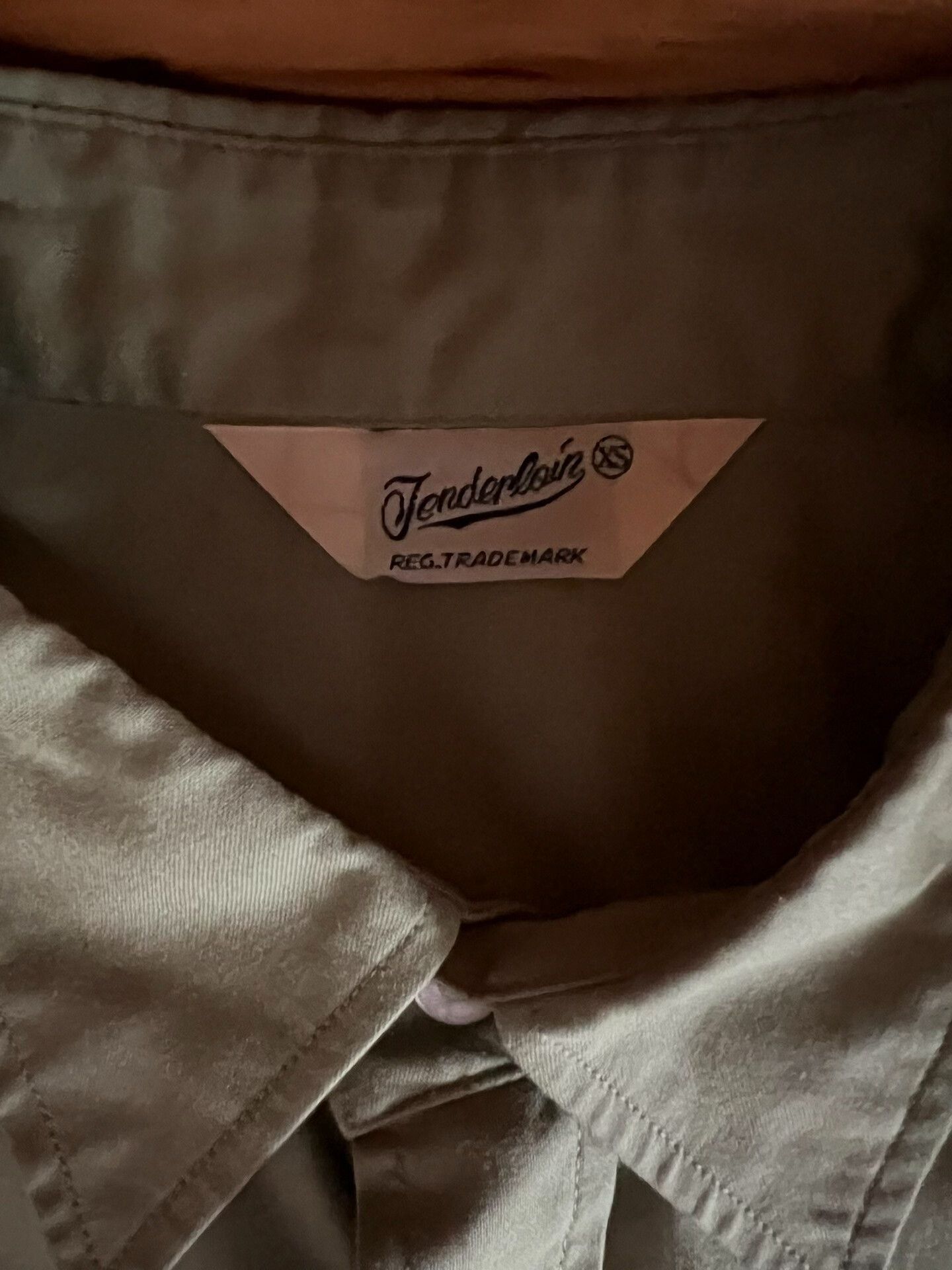 Tenderloin Tenderlion Vintage Olive Green Work Shirt Size US XS / EU 42 / 0 - 8 Thumbnail