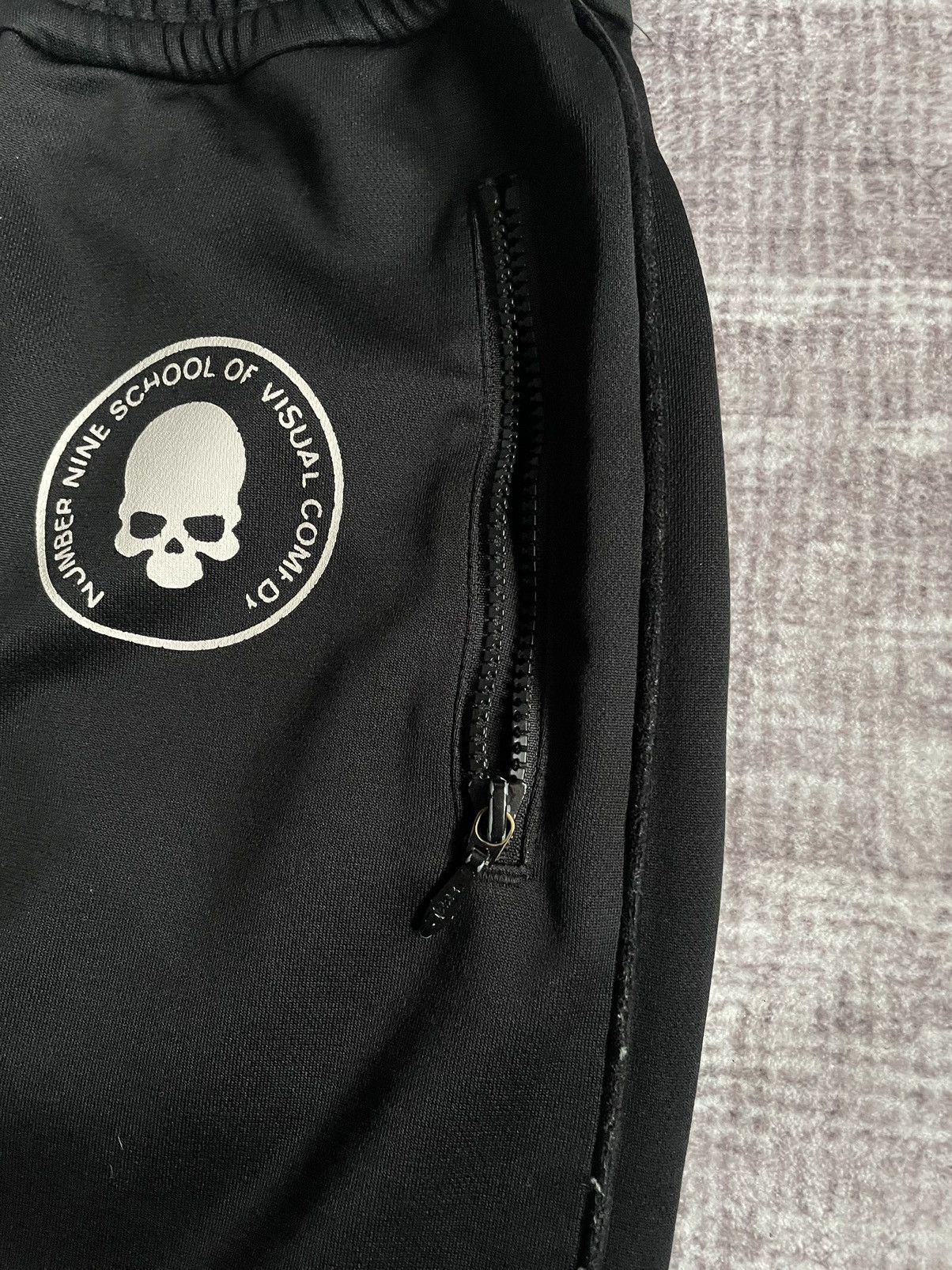 Number (N)ine Number (N)ine Skull School Visual Comedy Sweatpants Size US 32 / EU 48 - 7 Thumbnail