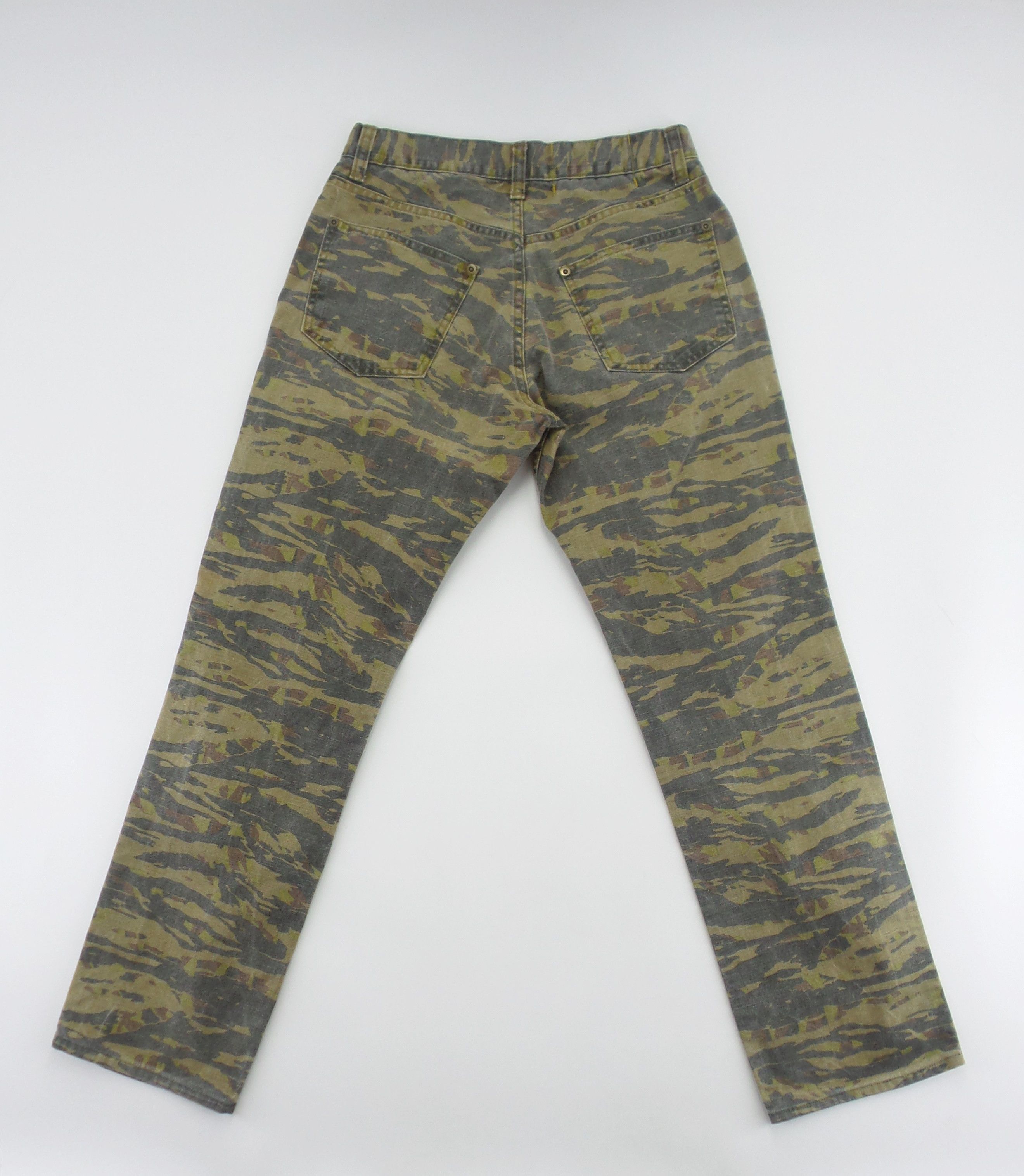 Japanese Brand × Johnbull J8 John Bull 21-0031 Tiger Stripes Jeans W27xL38 Size US 27 - 8 Thumbnail