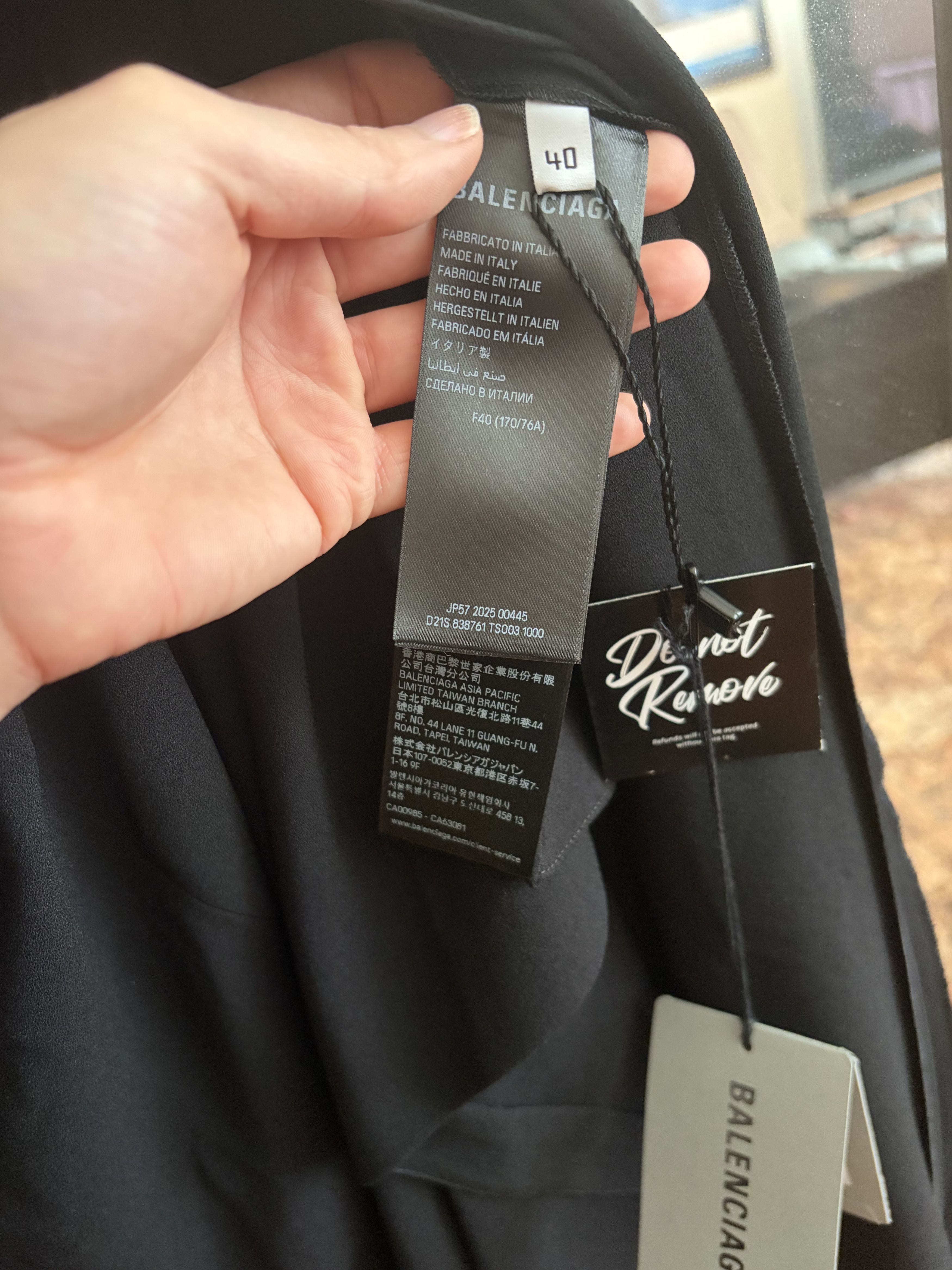 Balenciaga Knotted-detail skirt Size 27" / US 4 / IT 40 - 4 Thumbnail