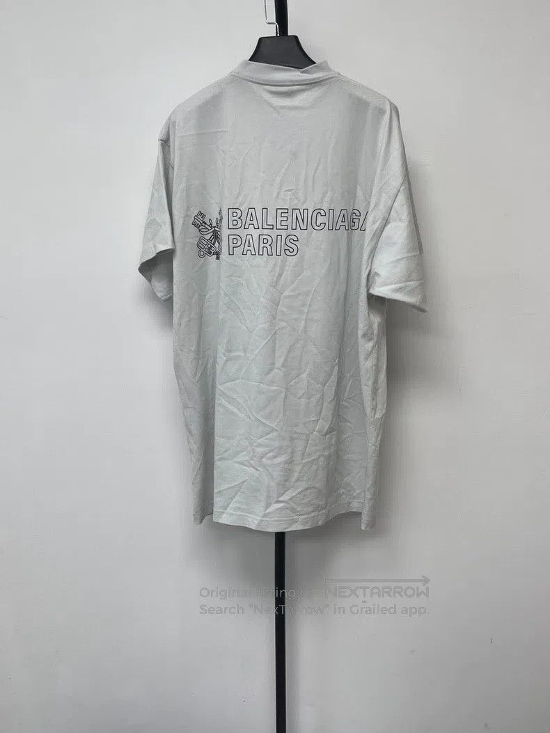 Other Balenciaga Letter Short Sleeve Crew Neck T-Shirt, Men's, W Size US S / EU 44-46 / 1 - 2 Thumbnail