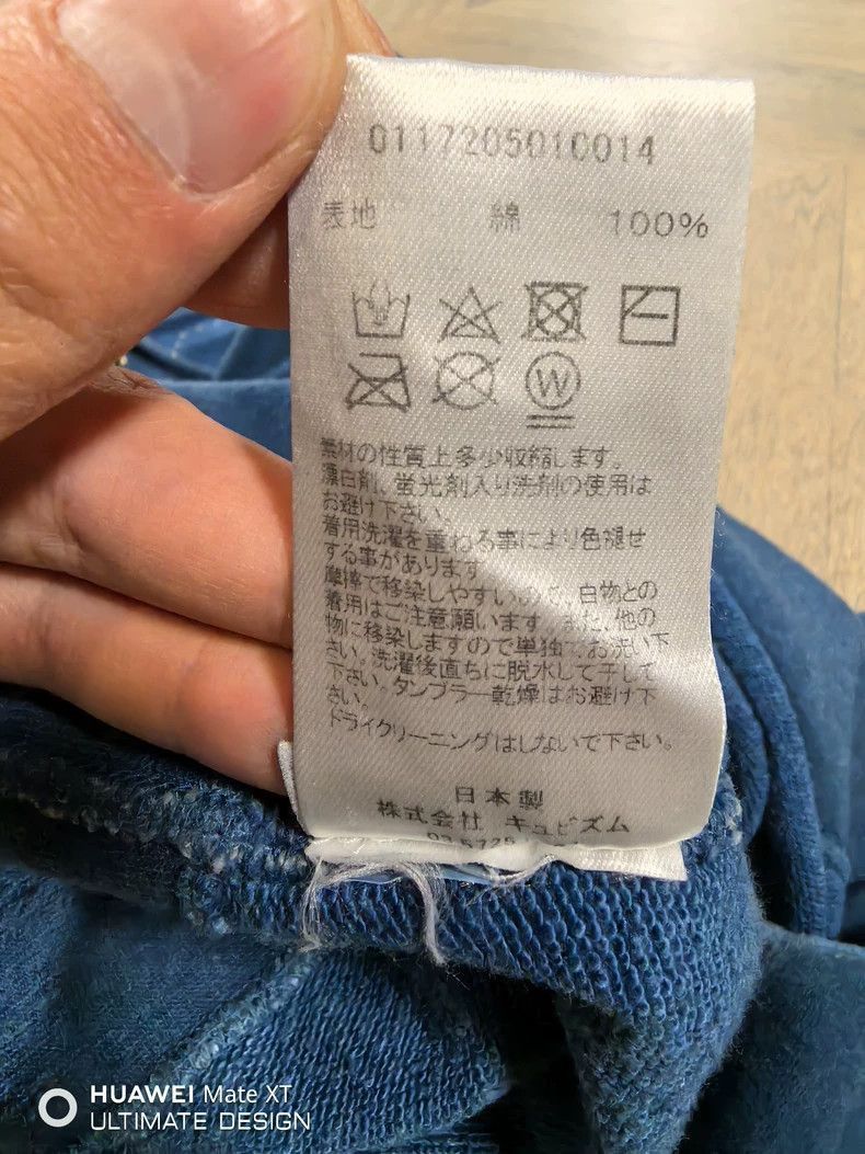 Visvim VISVIM Jumbo Hoodie with Natural Indigo Dye-2506 Size US M / EU 48-50 / 2 - 6 Thumbnail