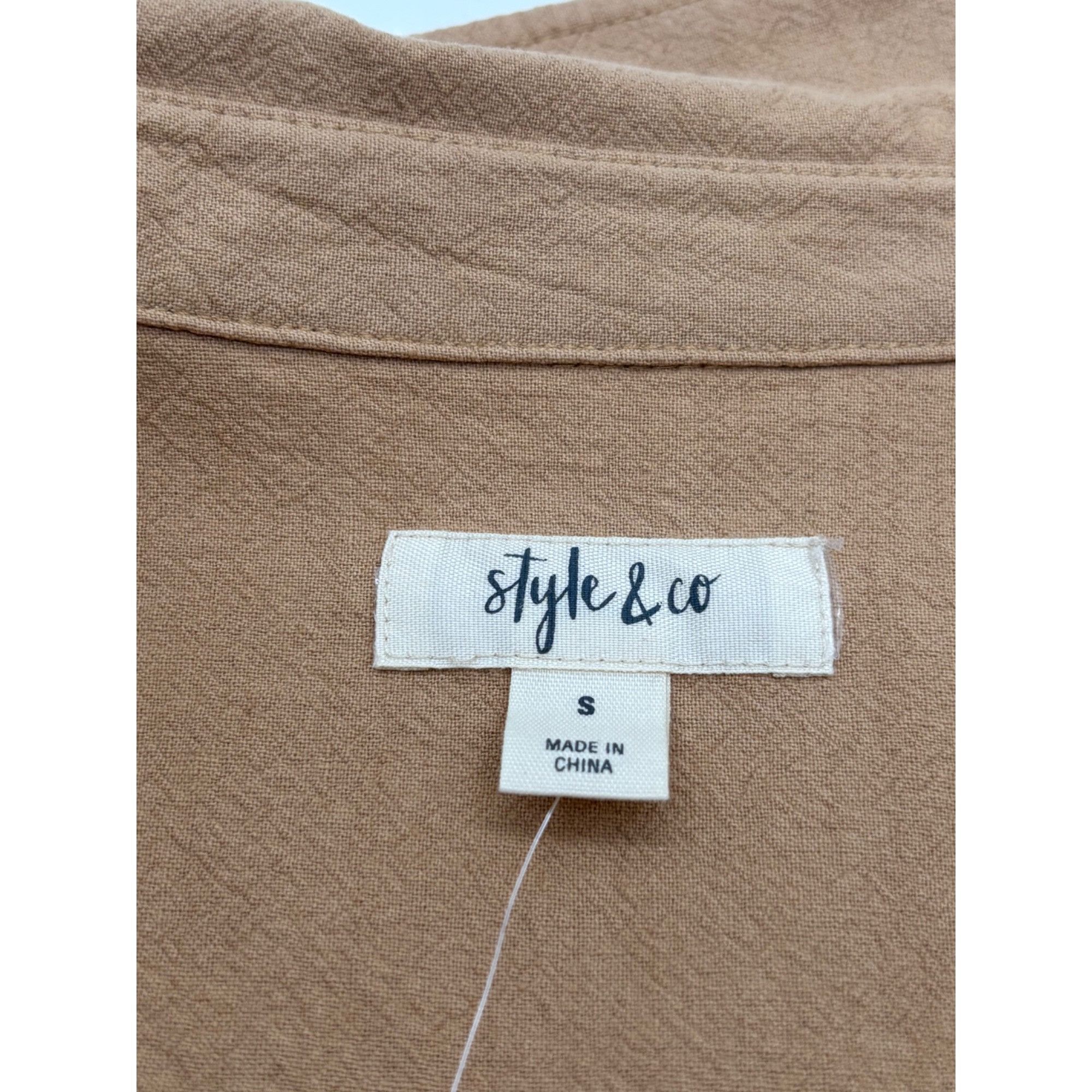 Style & Co Style & Co Women's Long-Sleeve Button-Down Cotton Shirt Dre Size S / US 4 / IT 40 - 5 Thumbnail
