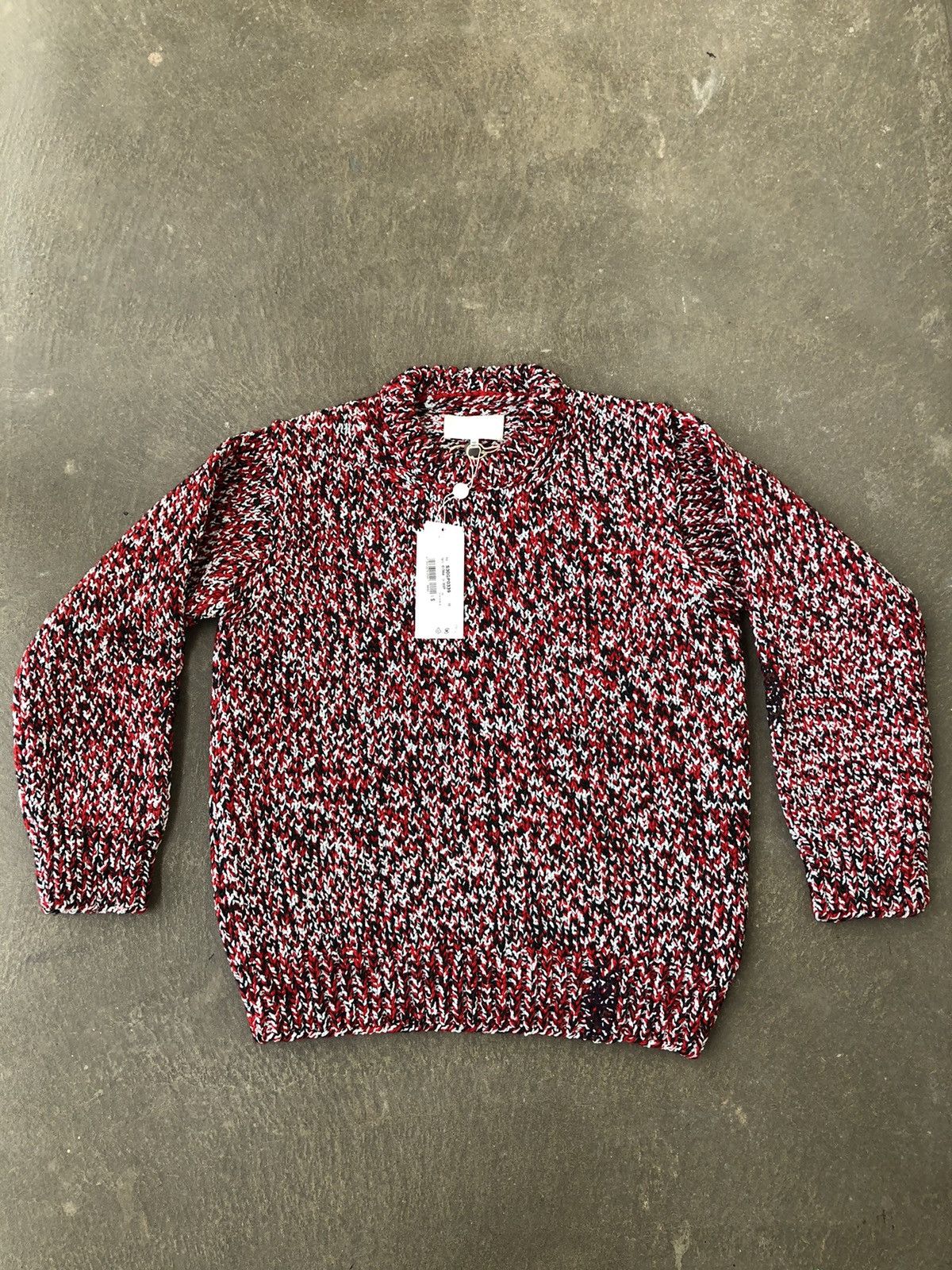 Maison Margiela Margiela Heavy Designer Knit Intarsia Size US M / EU 48-50 / 2 - 2 Thumbnail