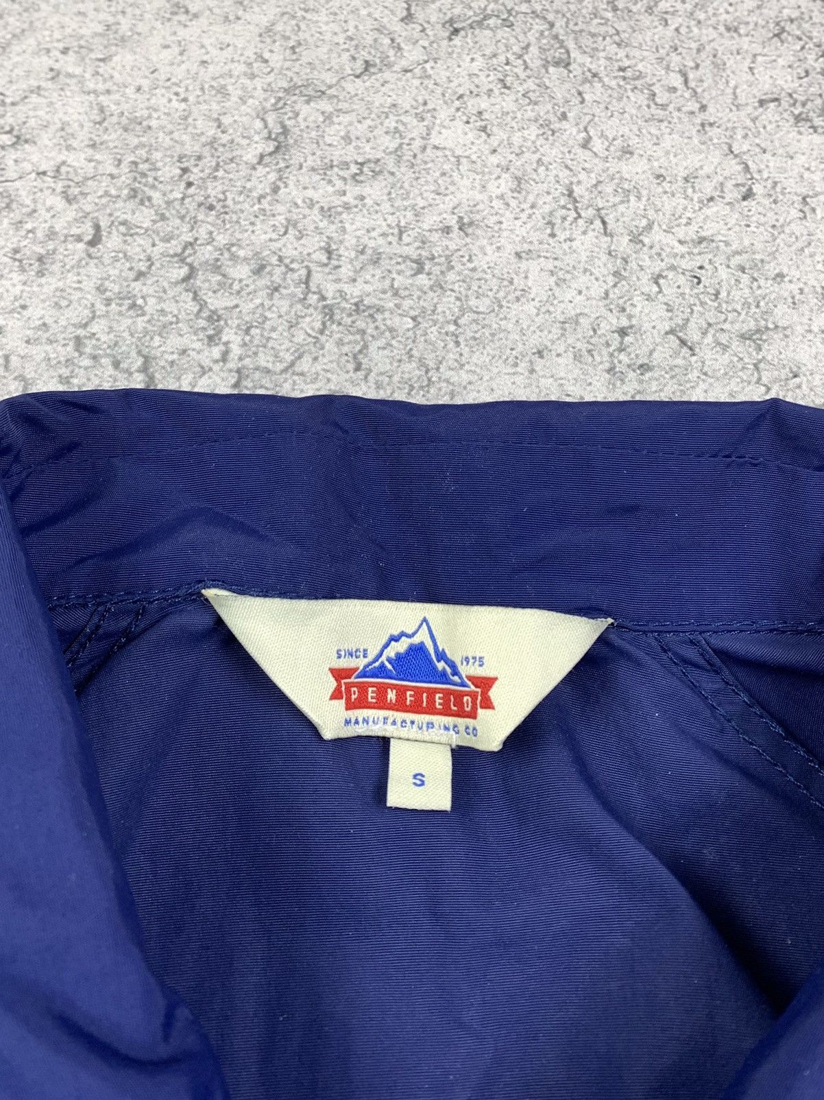 Penfield Penfield Big Logo Nylon Navy Coach Jacket Mens Size S Size US S / EU 44-46 / 1 - 4 Thumbnail