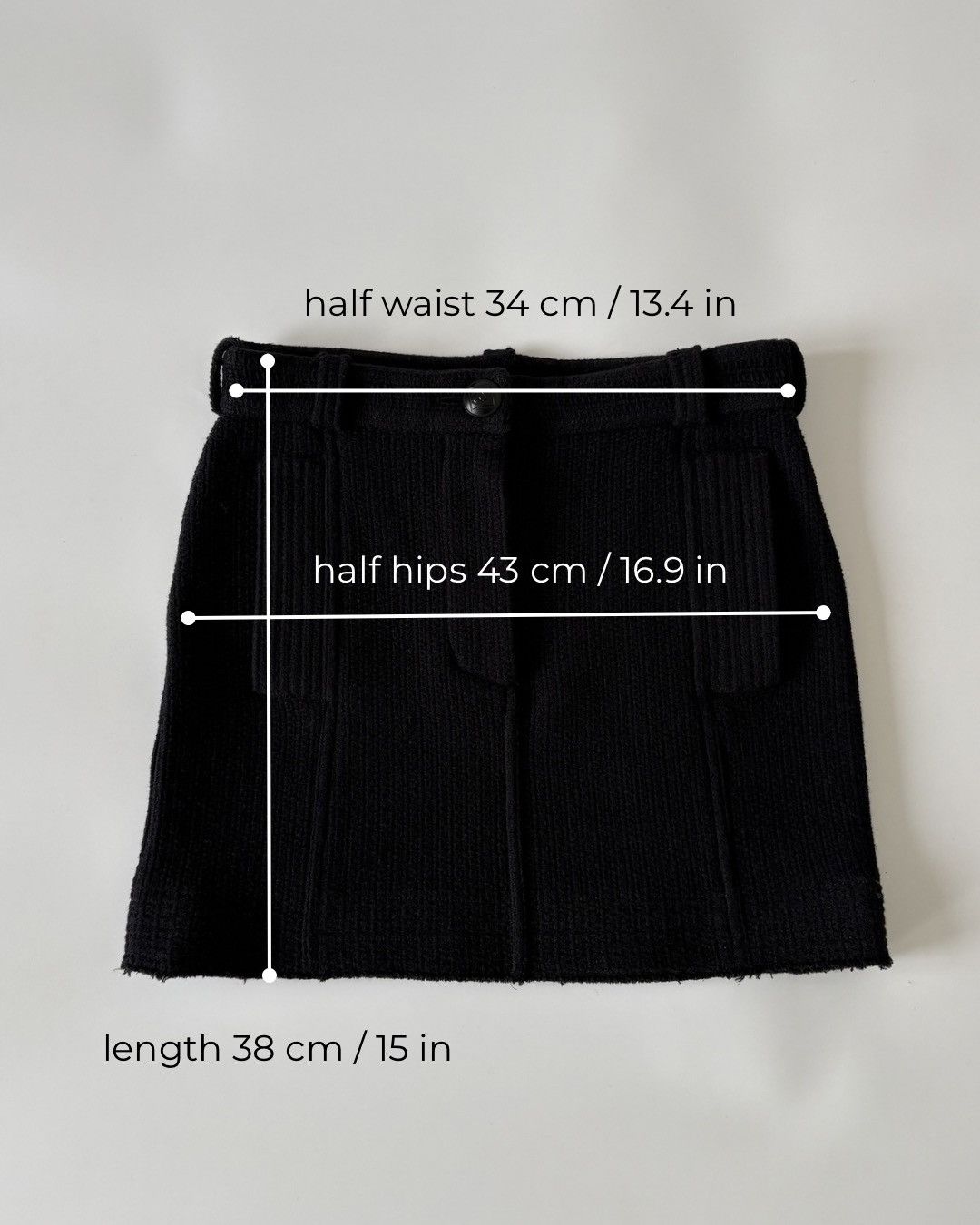 Chanel Chanel Sports Line 08A Mini Skirt Wool Tweed Boucle 34 XS Size 25" / US 0 / IT 36 - 8 Thumbnail