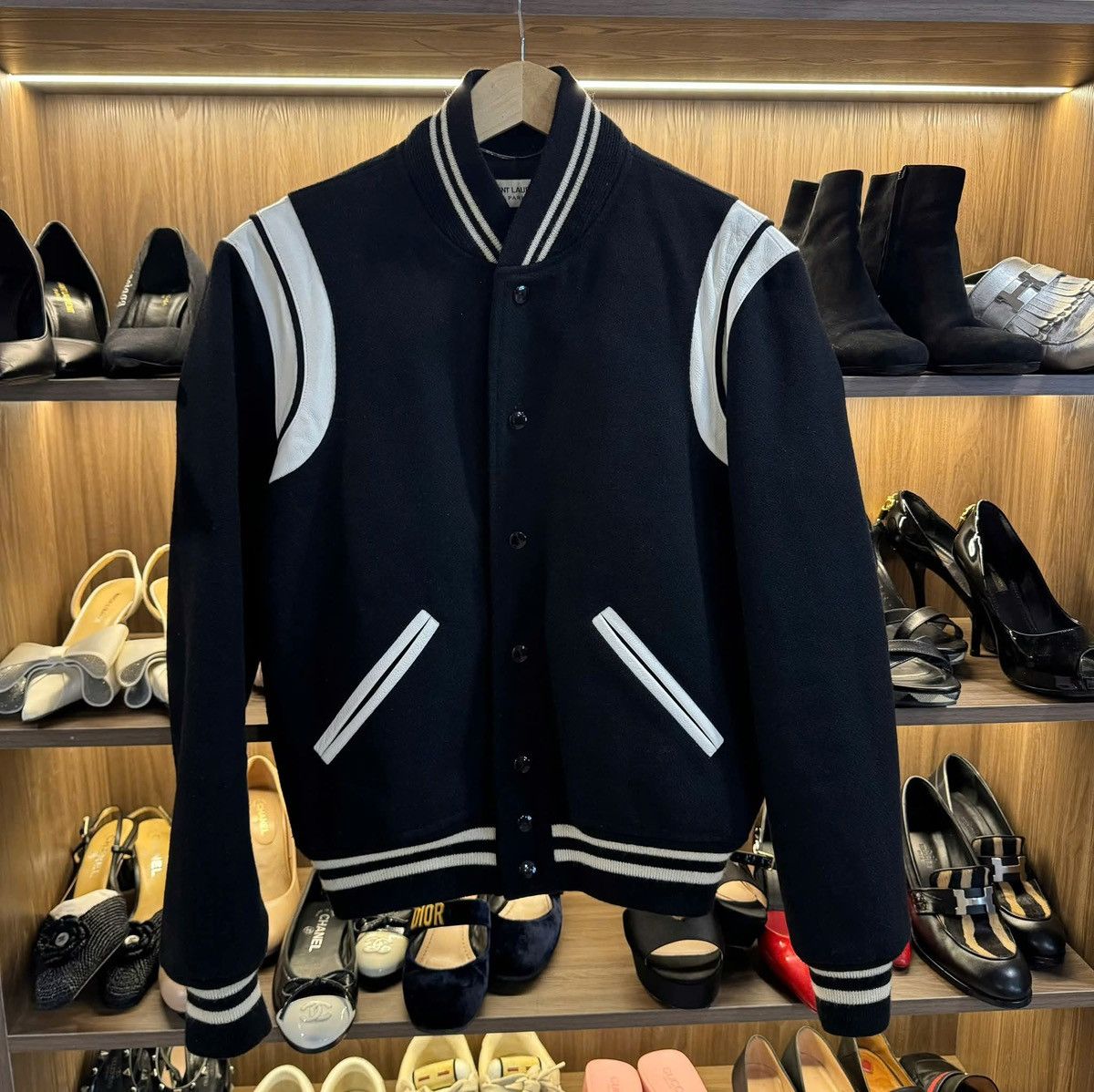 Rare Saint Laurent Paris Saint Laurent Paris Teddy Jacket