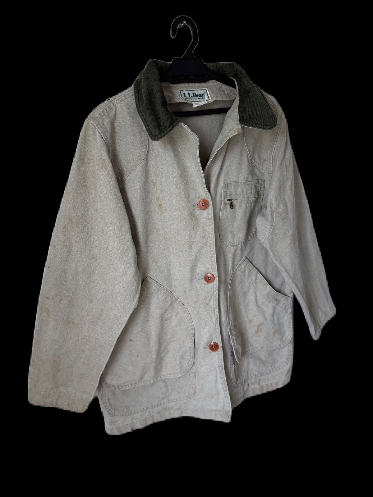 L.L. Bean Vintage LL BEAN Hunting Jacket Canvas Made in USA Size US M / EU 48-50 / 2 - 2 Thumbnail