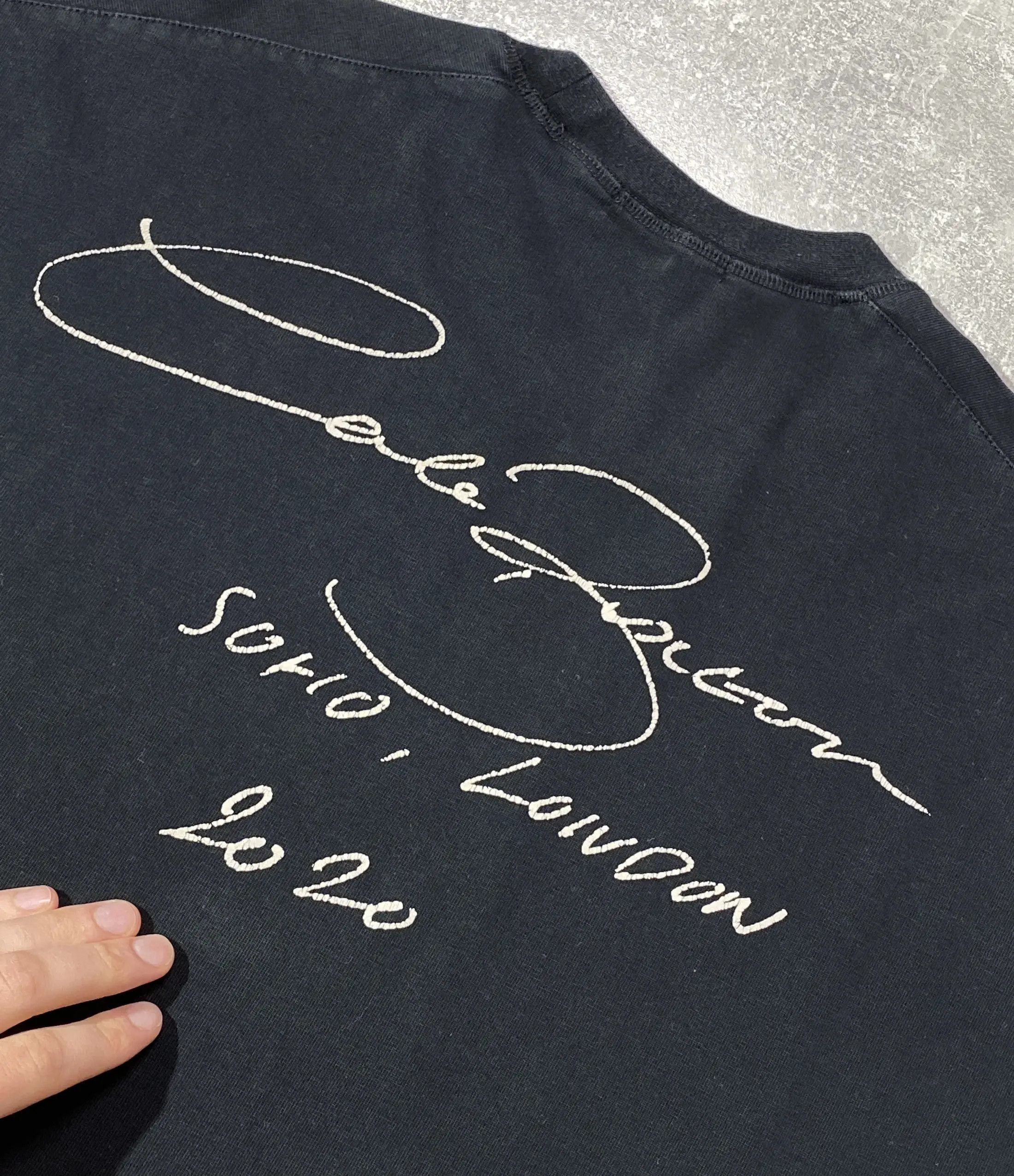 Cole Buxton Cole Buxton 2020 Black Signature Soho London T-Shirt Size US L / EU 52-54 / 3 - 3 Thumbnail