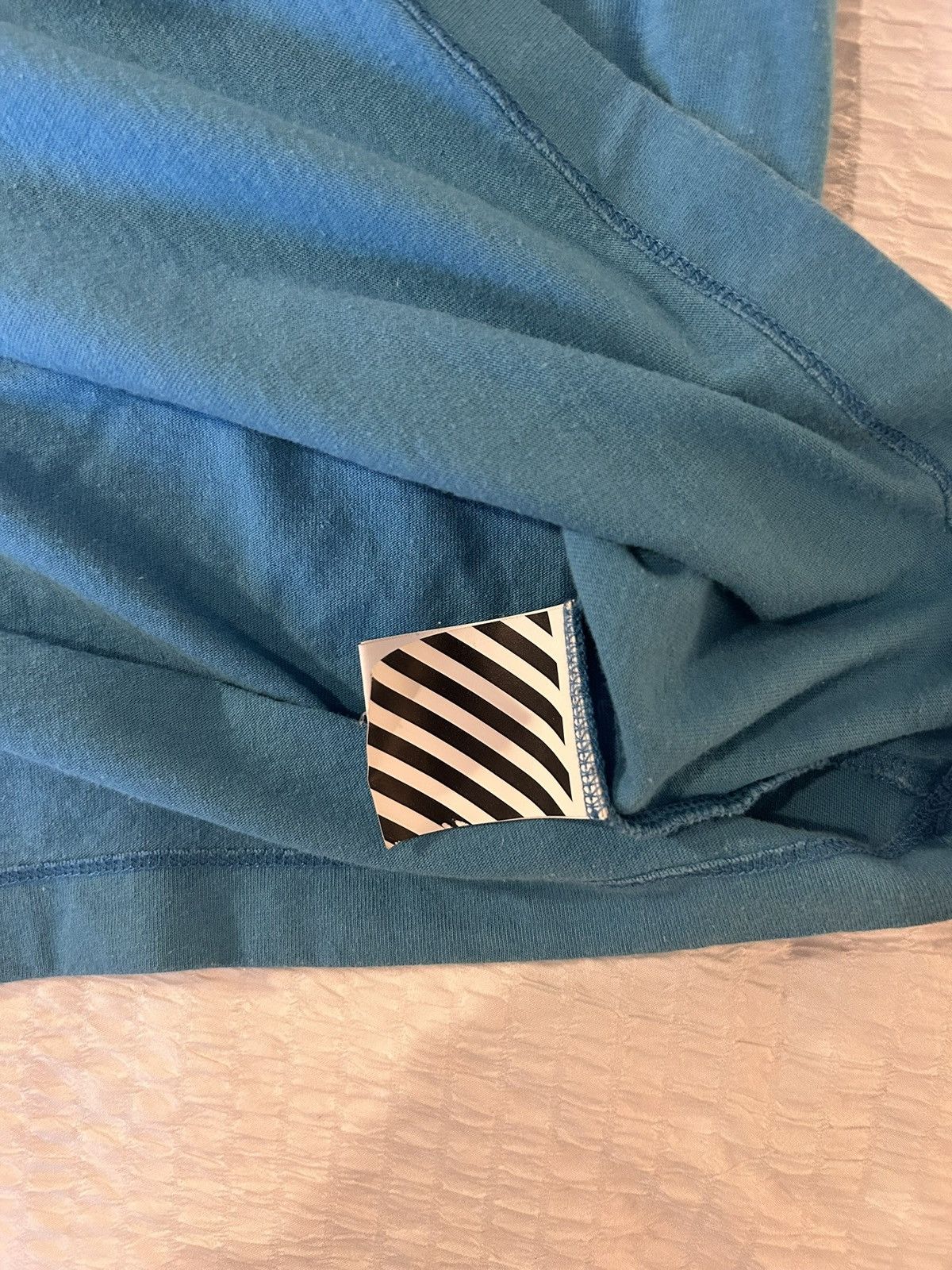 Off-White Off-White Arachno Short Sleeve Blue LOOSE Size US XS / EU 42 / 0 - 4 Thumbnail