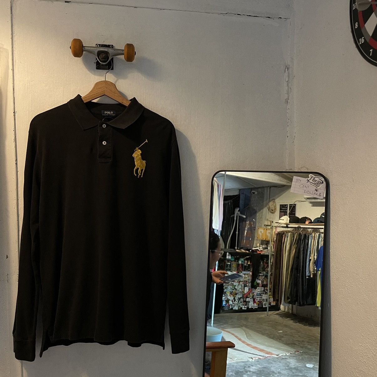 Polo Ralph Lauren Polo Ralph Lauren Long Sleeve Polo Size US M / EU 48-50 / 2 - 1 Thumbnail