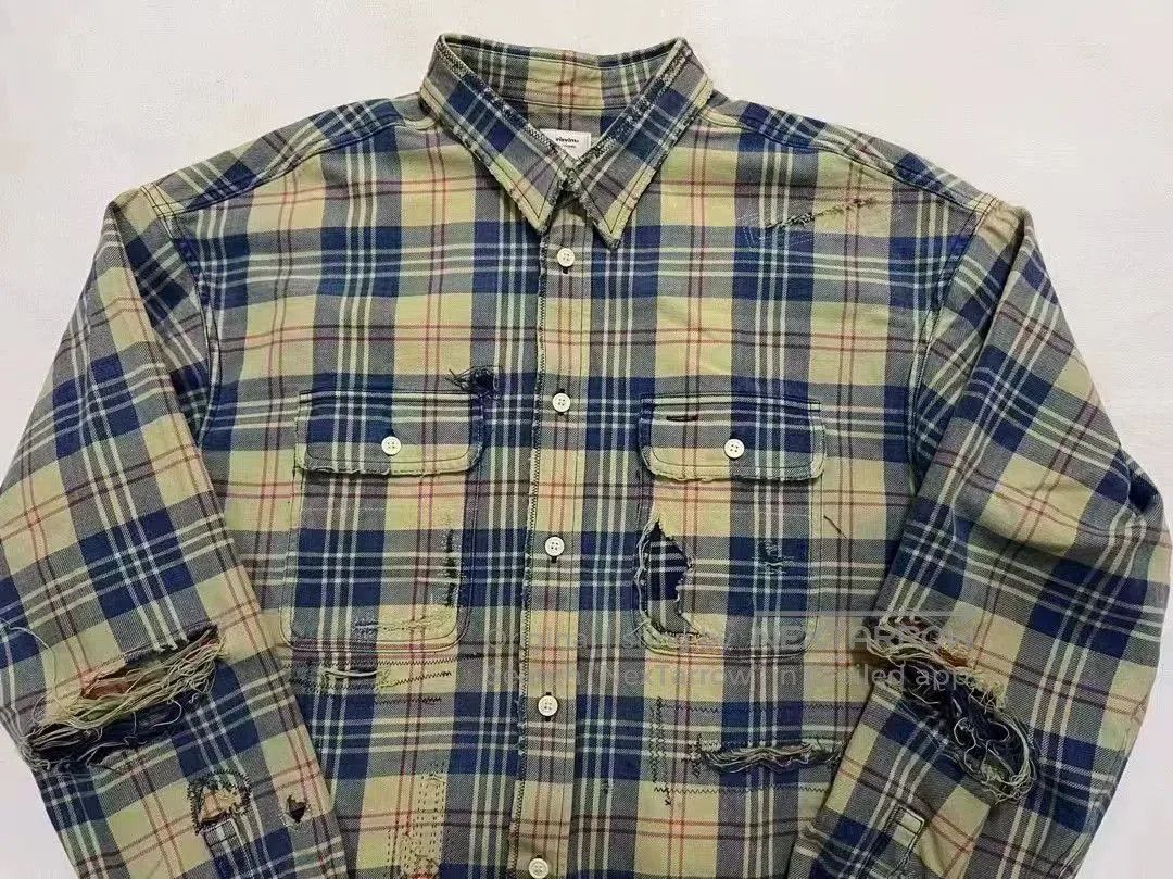 Visvim VISVIM 21AW Lumber Check L/S Crash. Size US XXL / EU 58 / 5 - 3 Thumbnail
