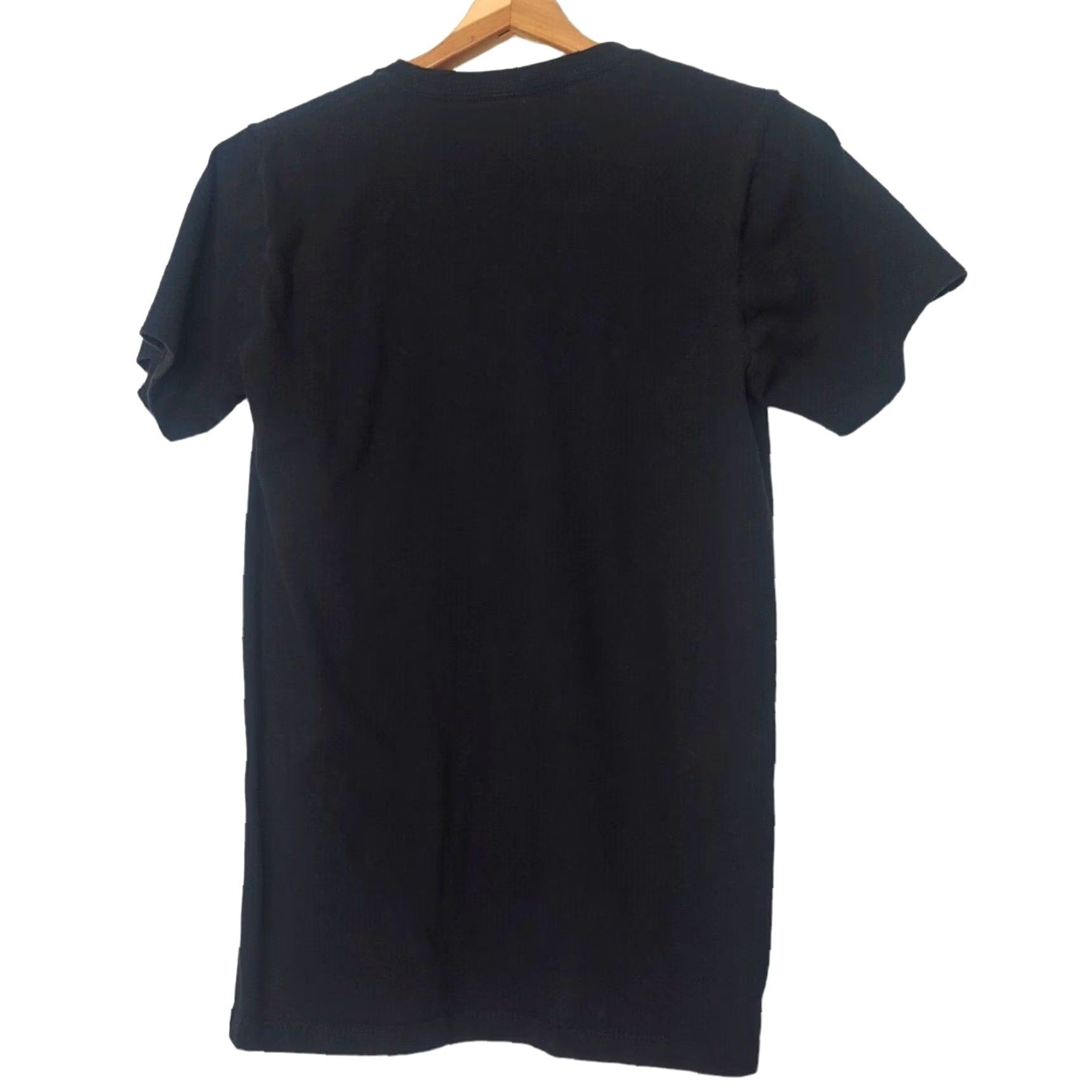 Vintage Cedar Point Shirt Women Small Black Short Sleeve Round Neck T-Shirt Slim Fit 100% Cotton Valley Falravn Roller Coaster Theme Park Size S / US 4 / IT 40 - 3 Thumbnail