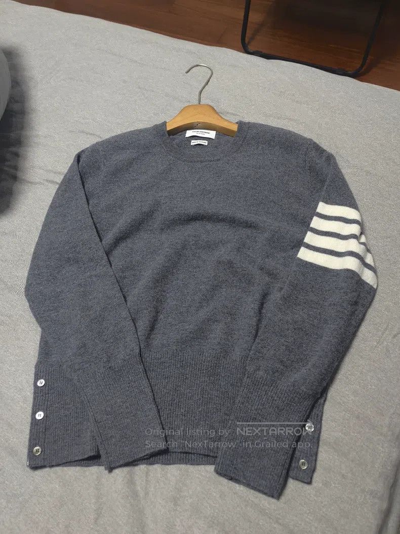 Thom Browne Thom Browne Cashmere Sweater Size US L / EU 52-54 / 3 - 1 Thumbnail