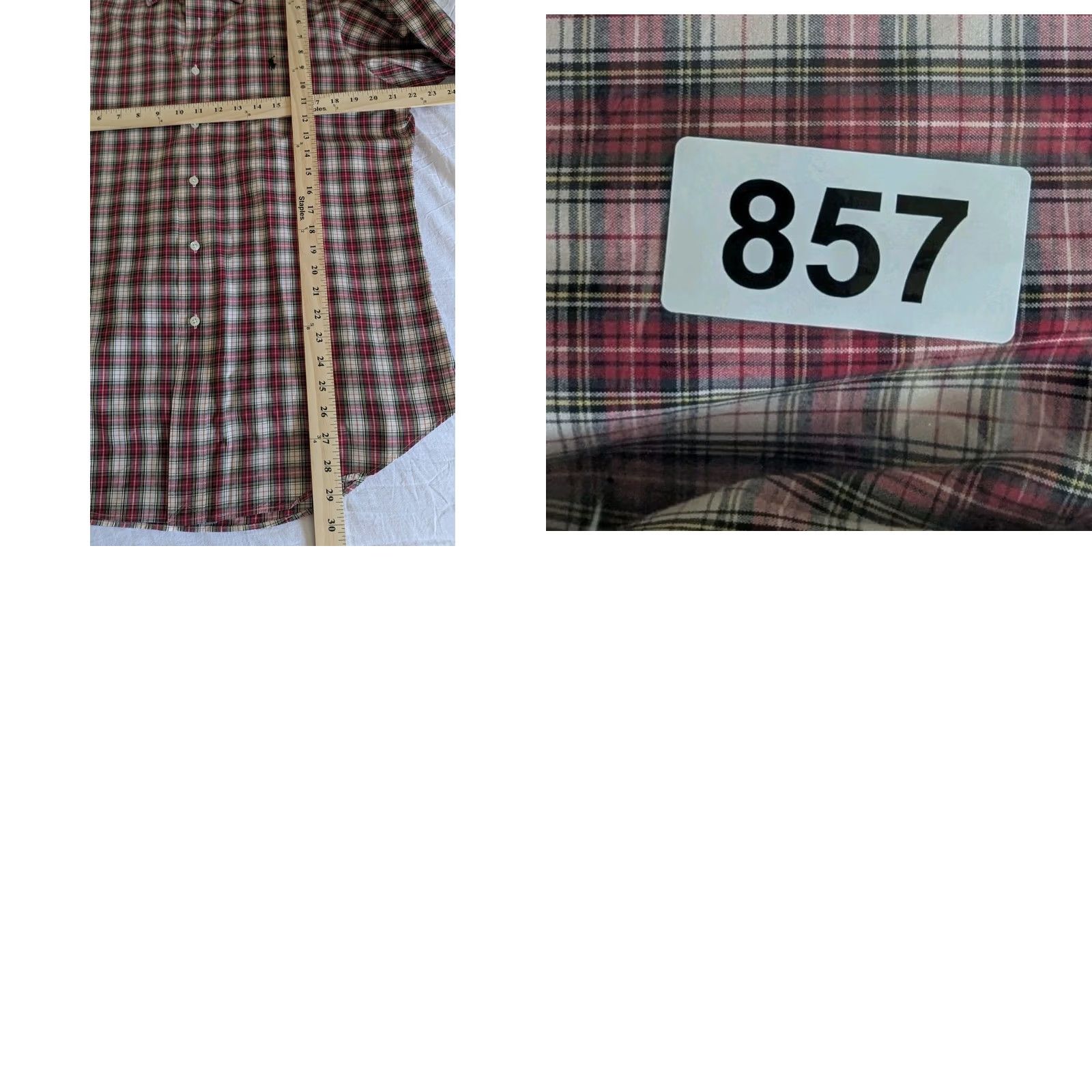 Ralph Lauren Ralph Lauren Long Sleeved Button Down Shirt Men's L Plaid Classic Fit Cotton Multicolor Button-Up Shirt Mens Size US L / EU 52-54 / 3 - 8 Thumbnail