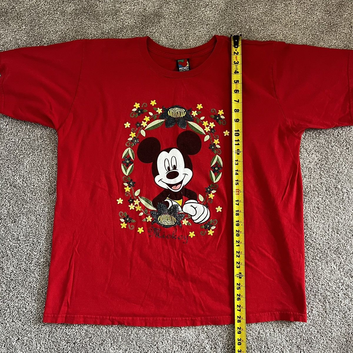Disney Vintage 90’s Mickey & Minnie Mouse Front & Back Graphic Tee Size XL / US 12-14 / IT 48-50 - 7 Thumbnail