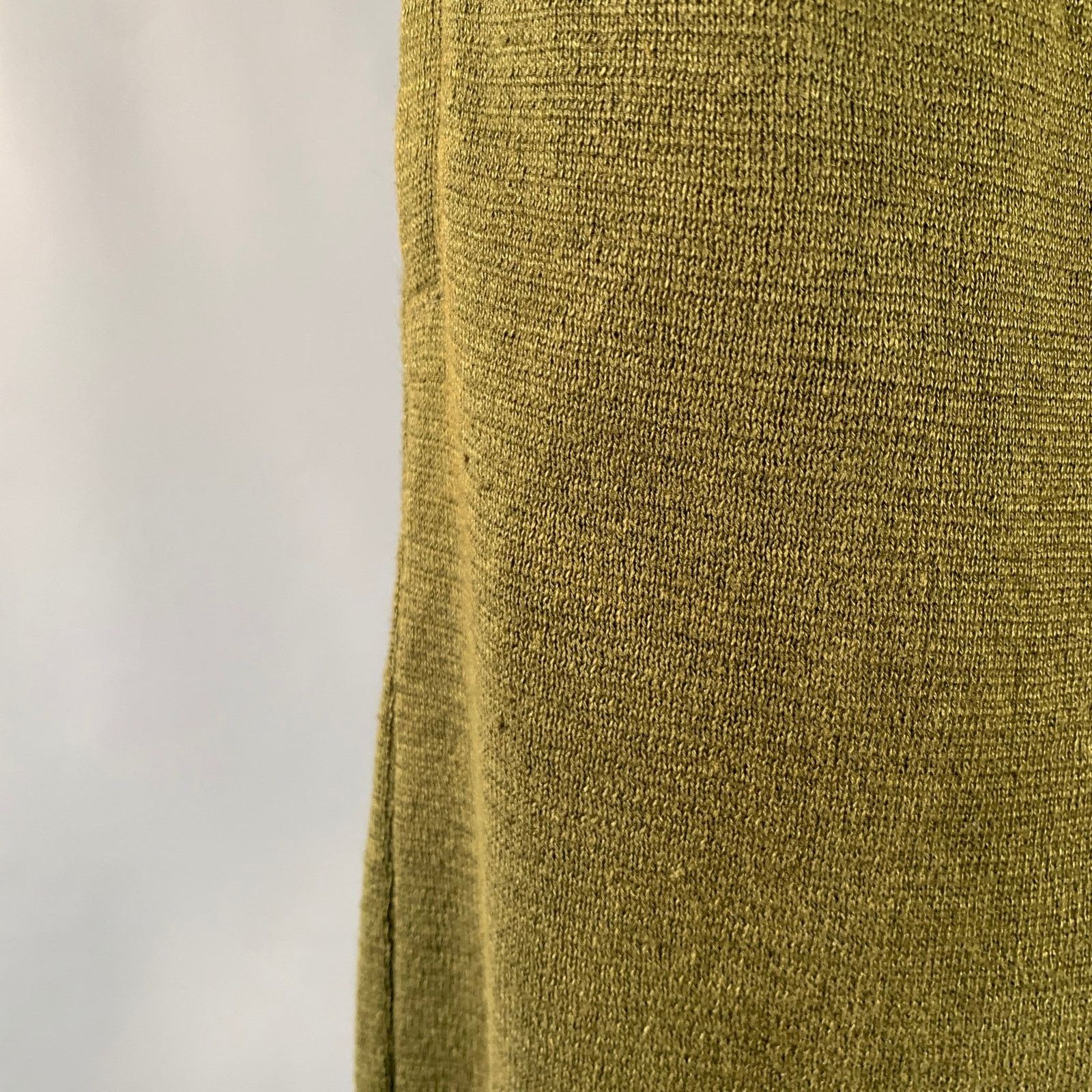 Haider Ackermann Size M Pulau Olive Knit Linen Elastic Waistband Casual Pants Size US 34 / EU 50 - 4 Thumbnail
