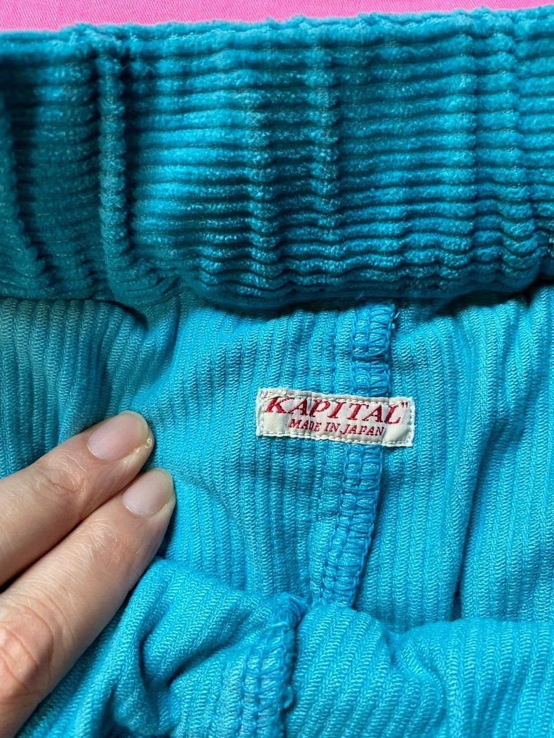 Kapital KAPITAL Blue Corduroy Ninja Pants XL Size US 34 / EU 50 - 5 Thumbnail
