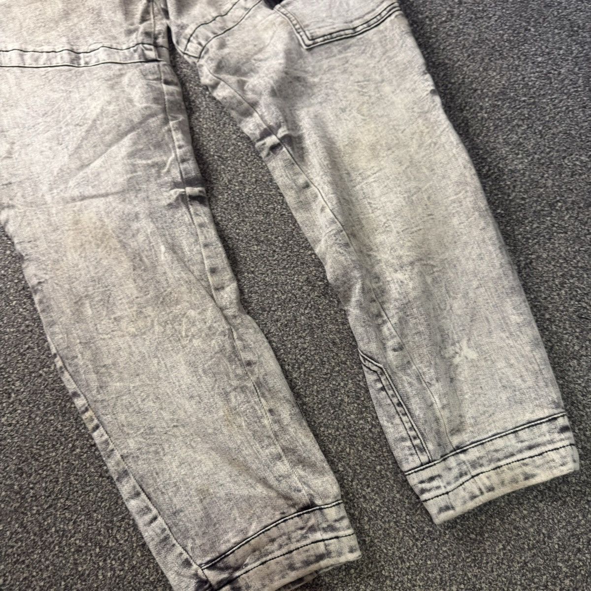 Japanese Brand Archive Y2K Workman Biker Cyberpunk Stretch Procore Tapered Size US 34 / EU 50 - 14 Thumbnail