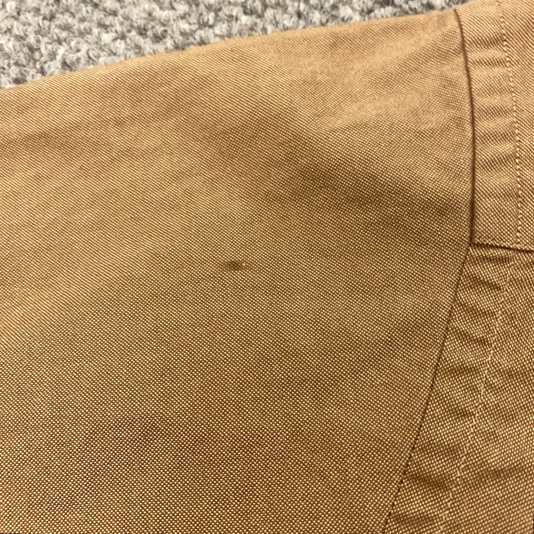 Nautica VINTAGE Nautica Shirt Mens 17.5 Brown Oxford Button-Down Long Sleeve 100% Cotton Size 17.5 Regular Mens Size US XL / EU 56 / 4 - 6 Thumbnail
