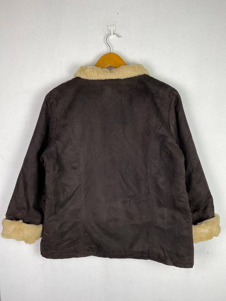 Japanese Brand japanese brand jacket faux fur trim nice design Size L / US 10 / IT 46 - 8 Thumbnail