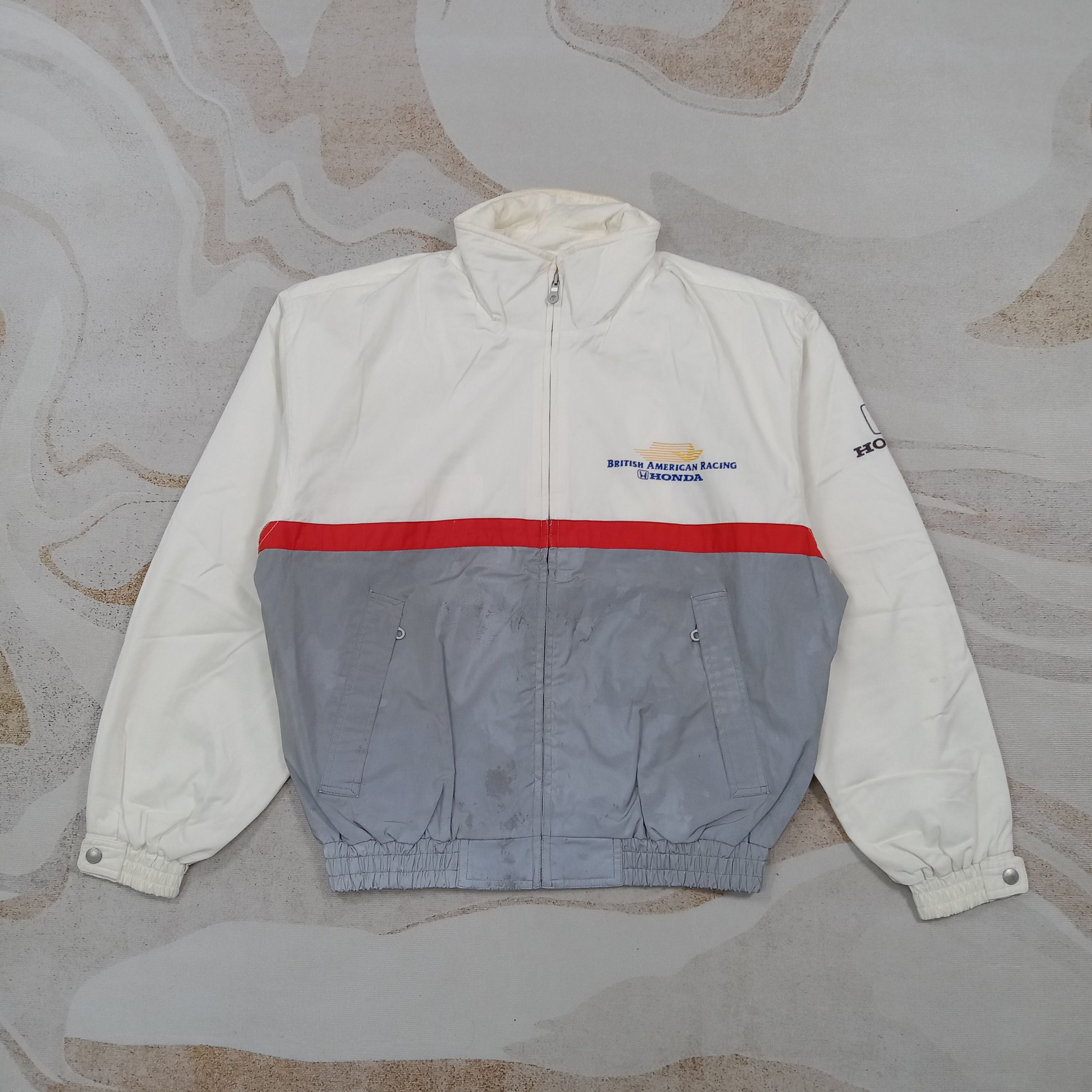Honda Vintage Honda Formula One Racing Jacket C278N20 Size US L / EU 52-54 / 3 - 3 Thumbnail