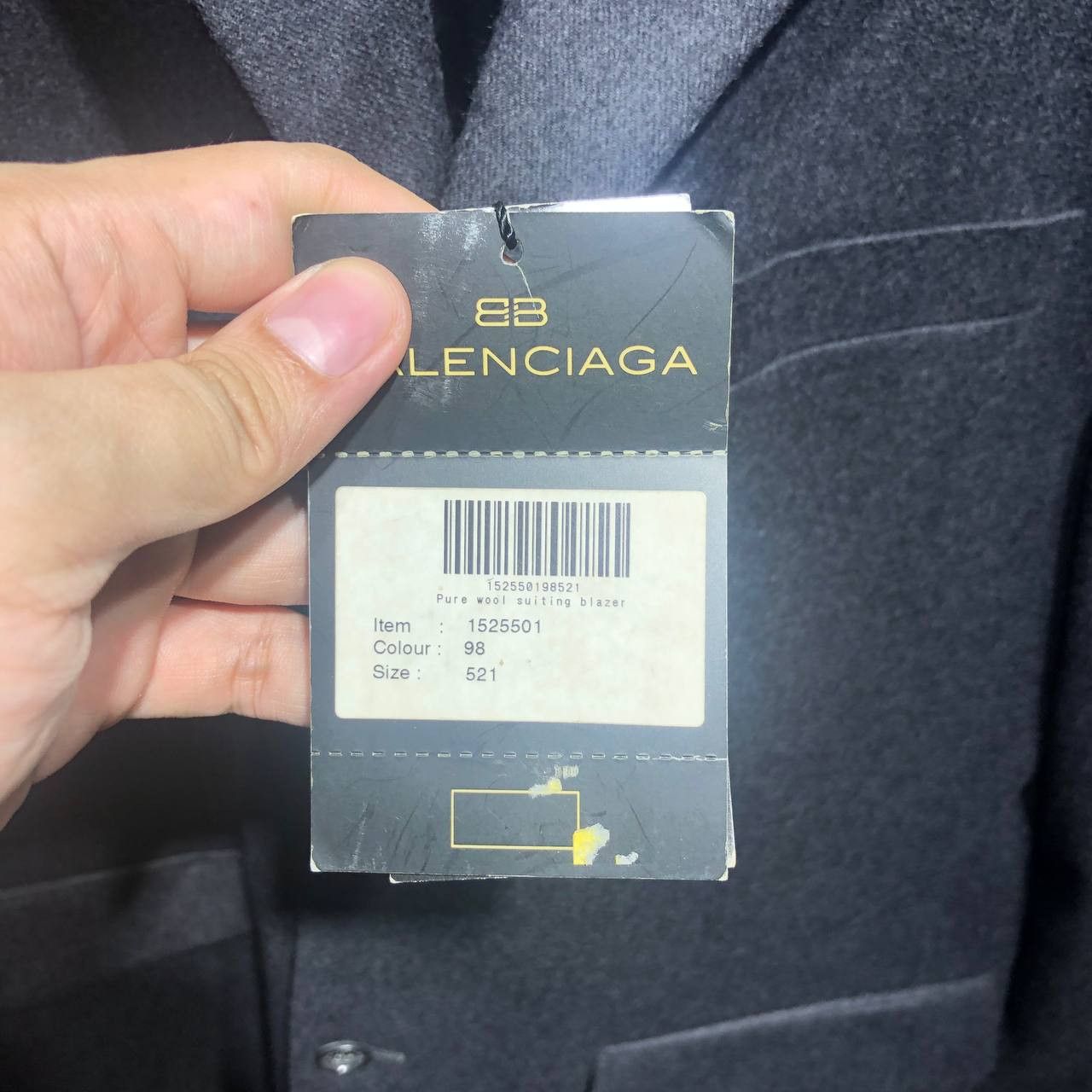 Balenciaga Balenciaga Wool Coat BNWT Size 52R - 7 Thumbnail