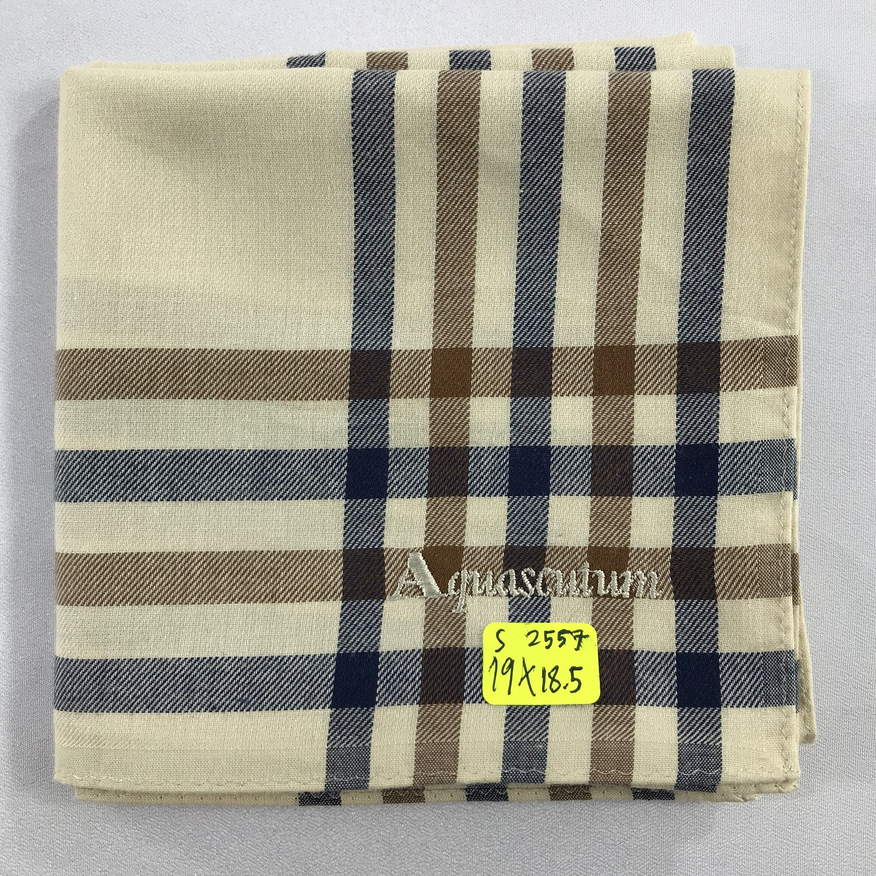 Aquascutum × Vintage Aquascutum Bandana / Handkerchief / Neckerchief - S2557 Size ONE SIZE - 5 Thumbnail