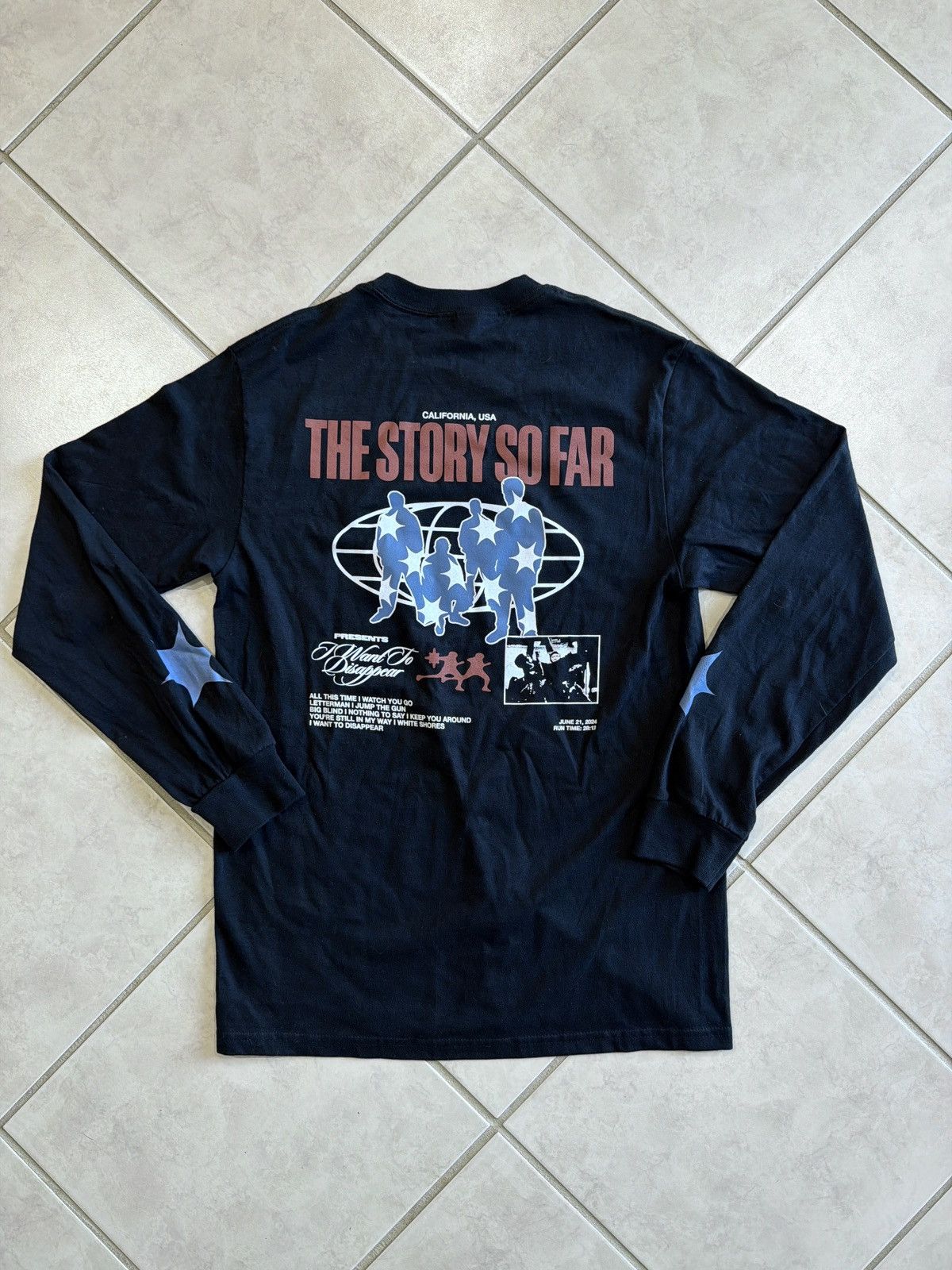 Gildan The Story So Far - I Want to Disappear 2025 Tour - L/S Tee Size US M / EU 48-50 / 2 - 2 Thumbnail