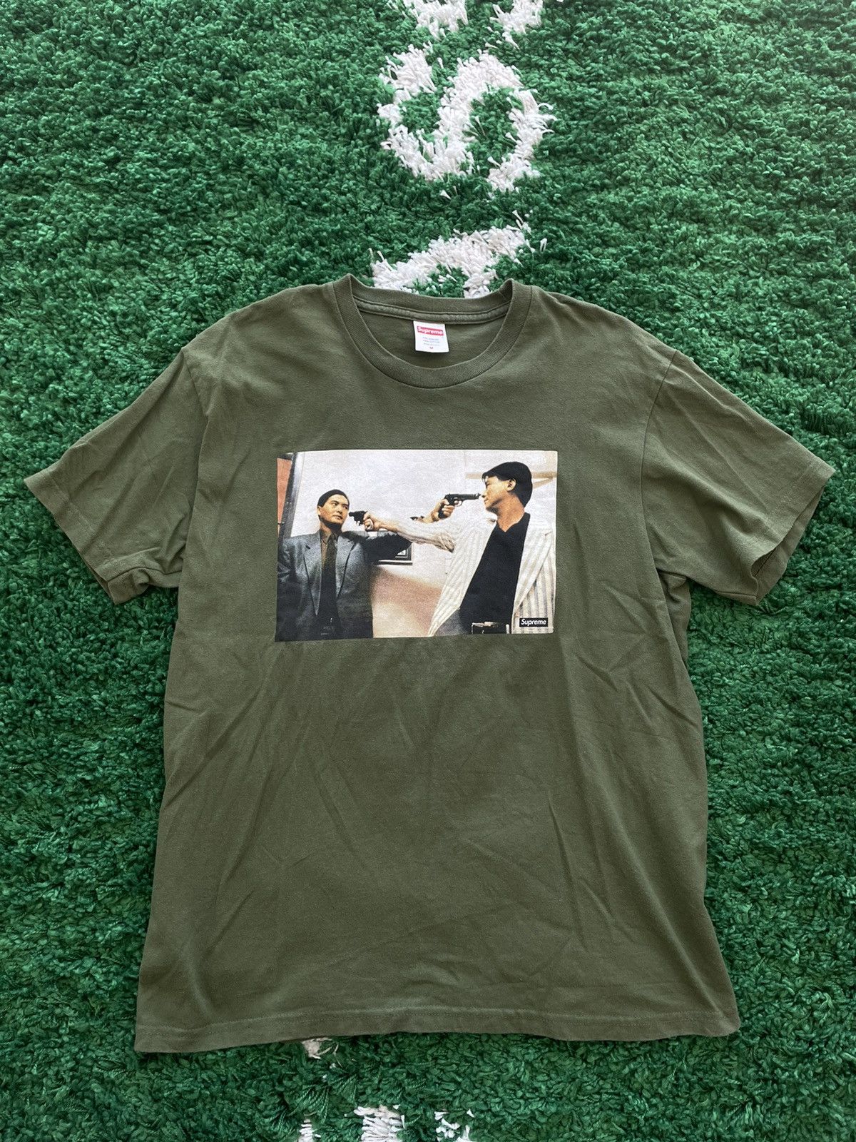 Supreme Supreme The Killer Trust Tee Olive | Grailed