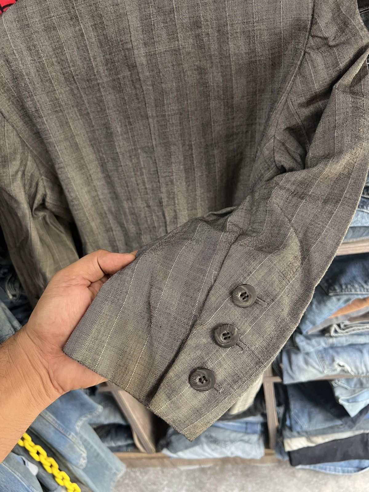 Yves Saint Laurent 🔥Vintage Yves Saint Laurent Blazer Size M / US 6-8 / IT 42-44 - 12 Thumbnail