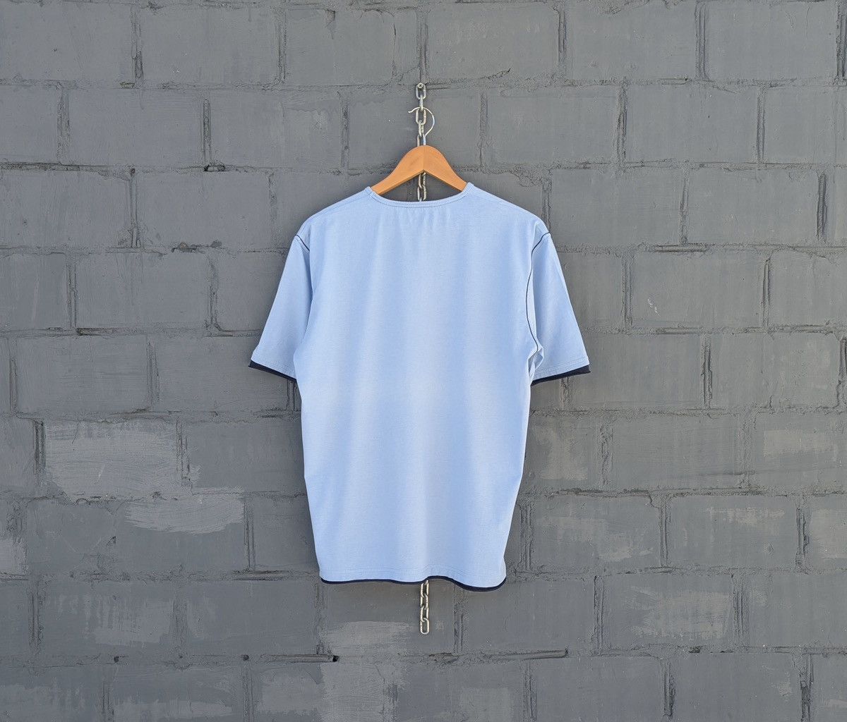 Yves Saint Laurent YSL Archive Monogram Vintage T Shirt Small Logo Tee Size US L / EU 52-54 / 3 - 2 Thumbnail
