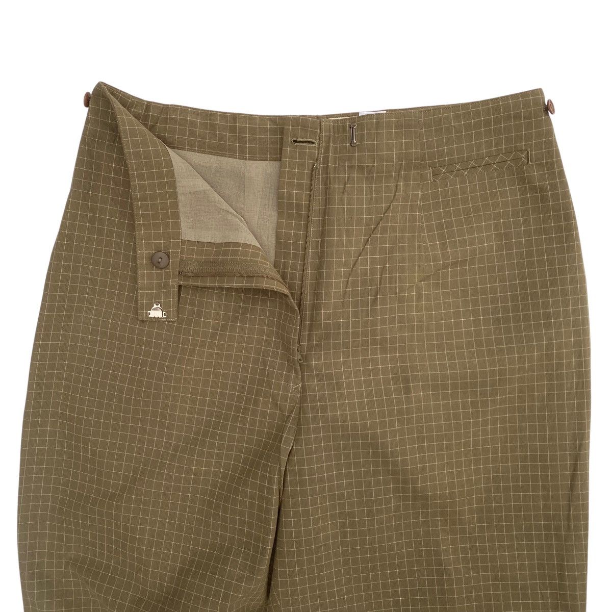 Designer × Karl Lagerfeld × Vintage Vintage KARL LAGERFELD Golf Plaid Chinos Pant Sz28 Size US 28 / EU 44 - 8 Thumbnail