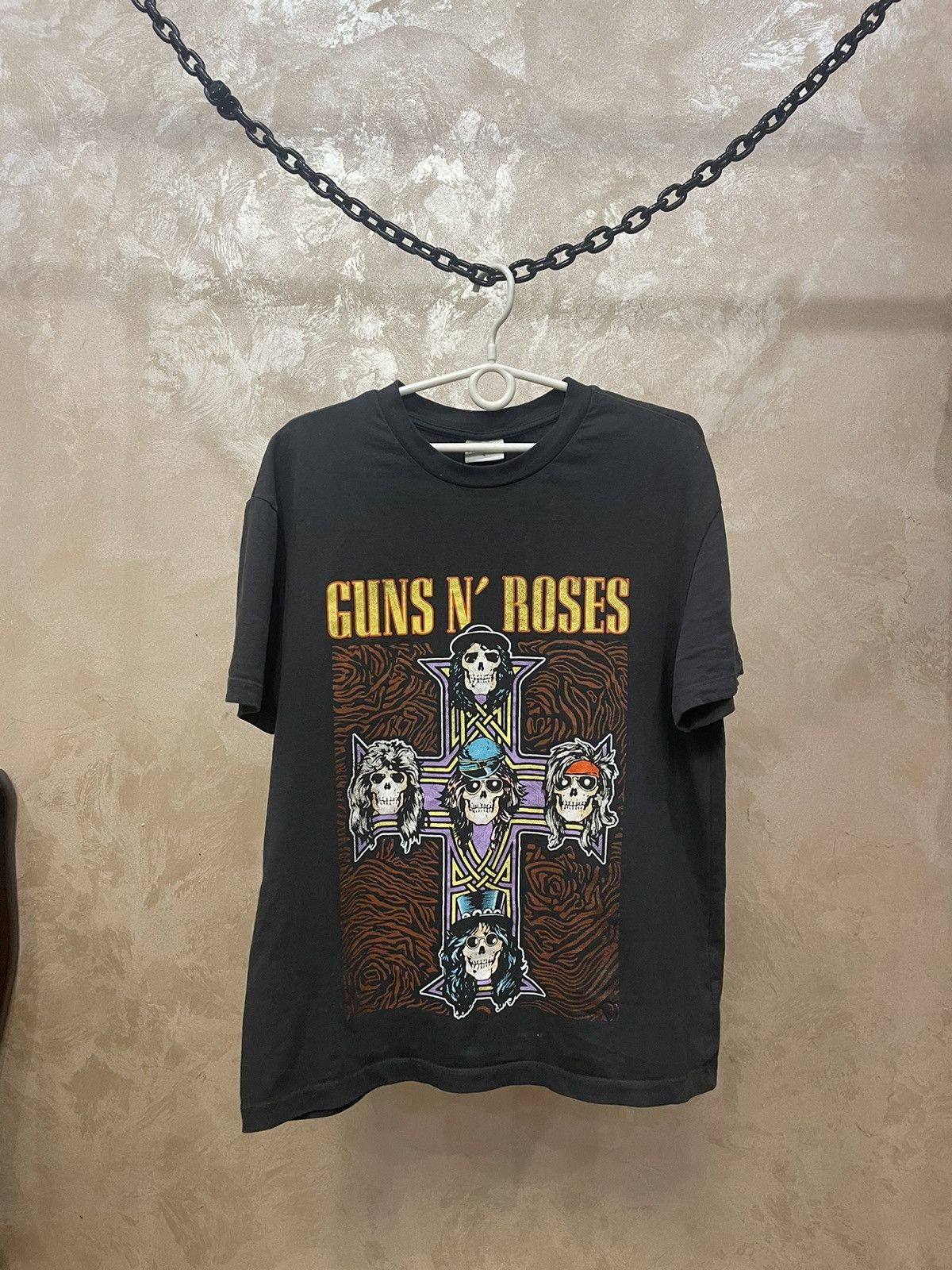 Band Tees × Guns N' Roses × Vintage Guns N’ Roses Rare Band Tee – Classic Hard Rock Heavy Metal Size US S / EU 44-46 / 1 - 2 Thumbnail