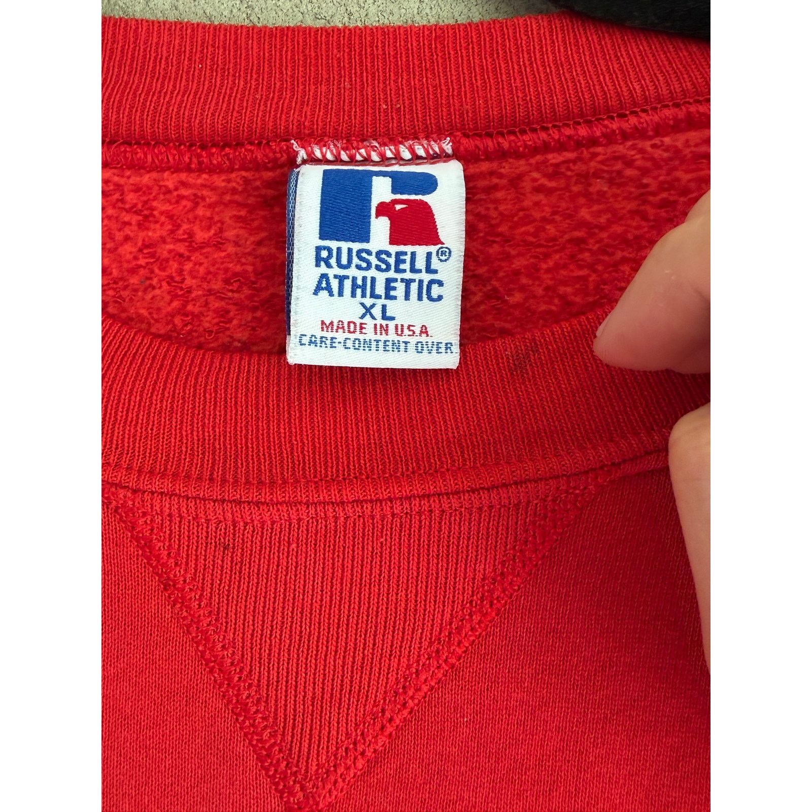Russell Athletic Vintage Red Roof Inns Russell Crewneck XL USA Size US XL / EU 56 / 4 - 6 Thumbnail
